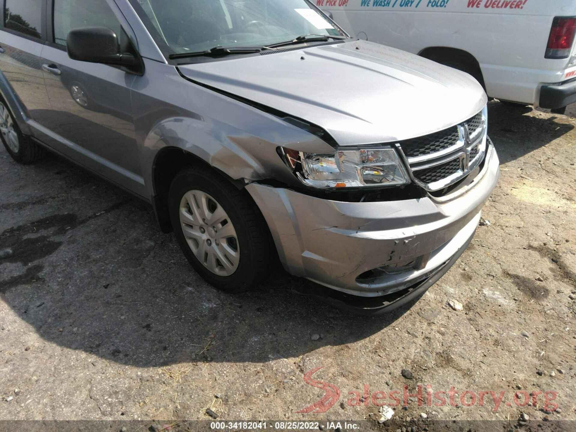 3C4PDCAB7JT169974 2018 DODGE JOURNEY