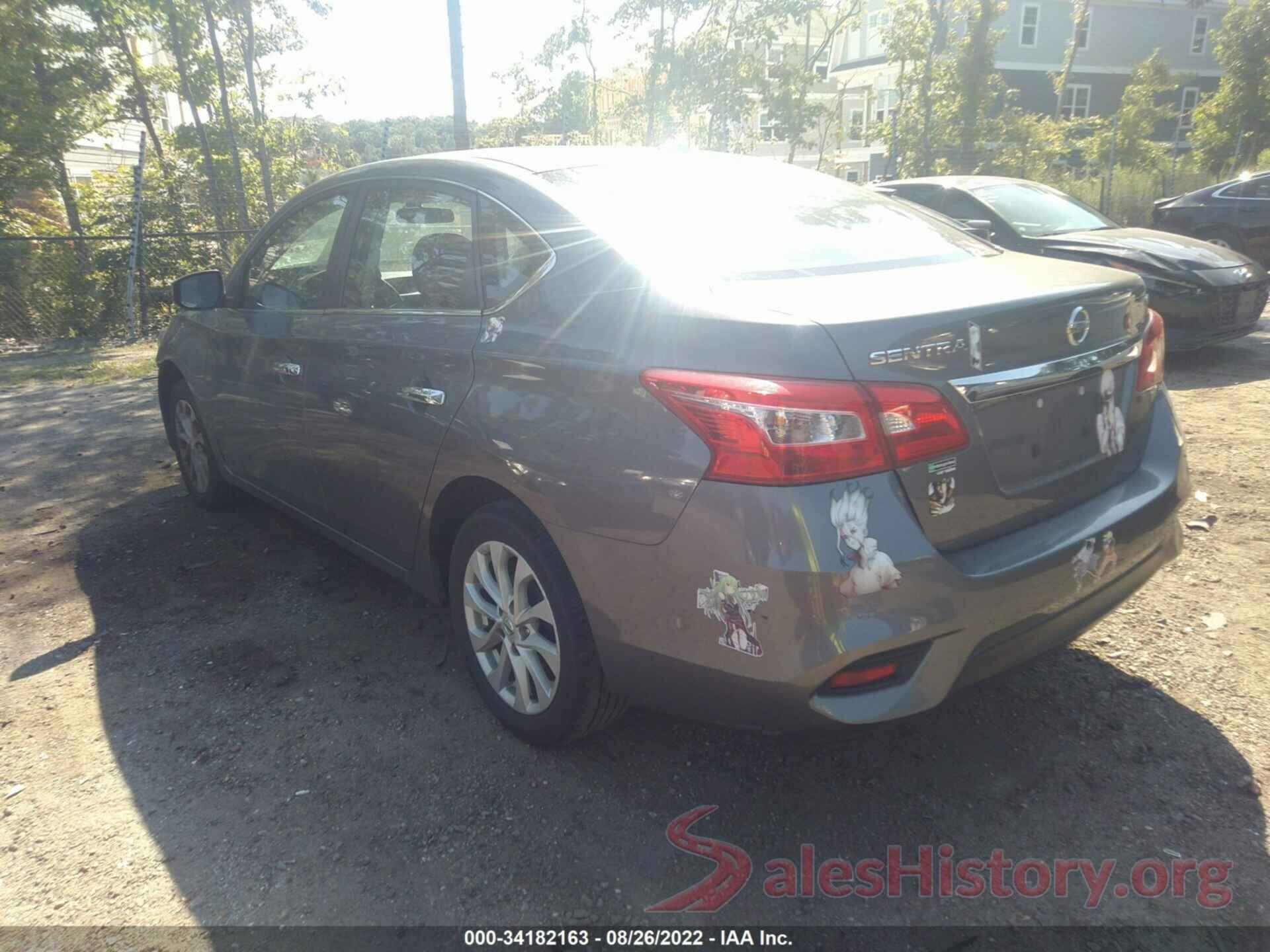 3N1AB7AP4KY358622 2019 NISSAN SENTRA