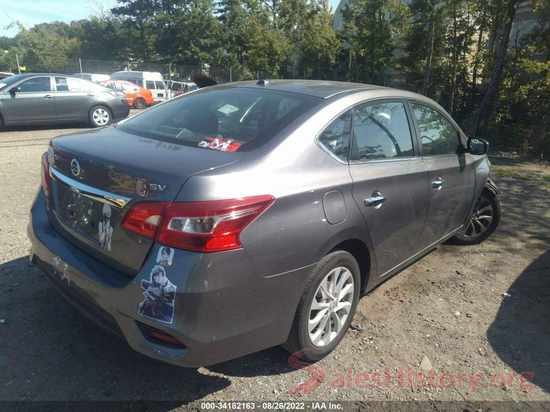 3N1AB7AP4KY358622 2019 NISSAN SENTRA