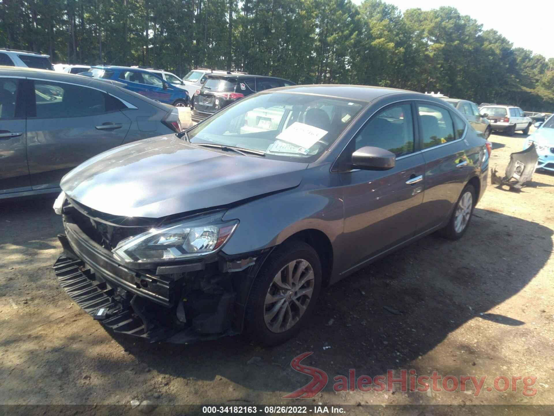 3N1AB7AP4KY358622 2019 NISSAN SENTRA