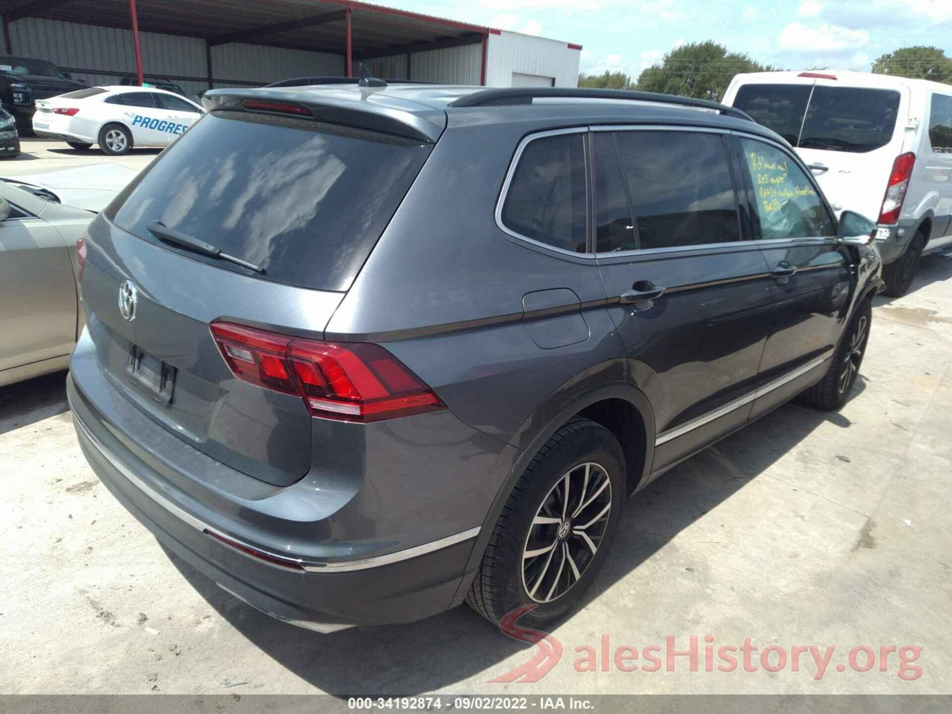 3VV3B7AX3MM080667 2021 VOLKSWAGEN TIGUAN