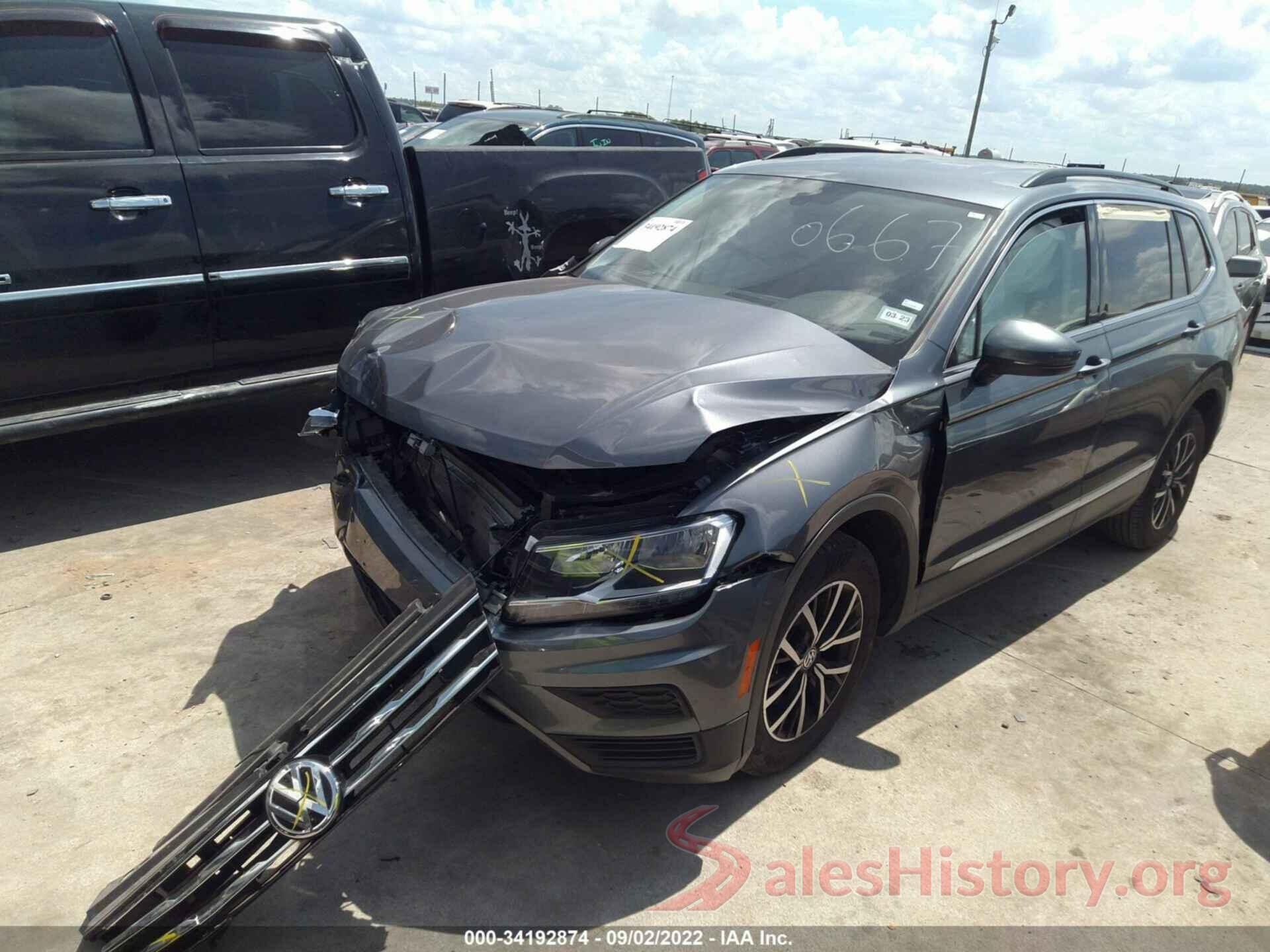 3VV3B7AX3MM080667 2021 VOLKSWAGEN TIGUAN