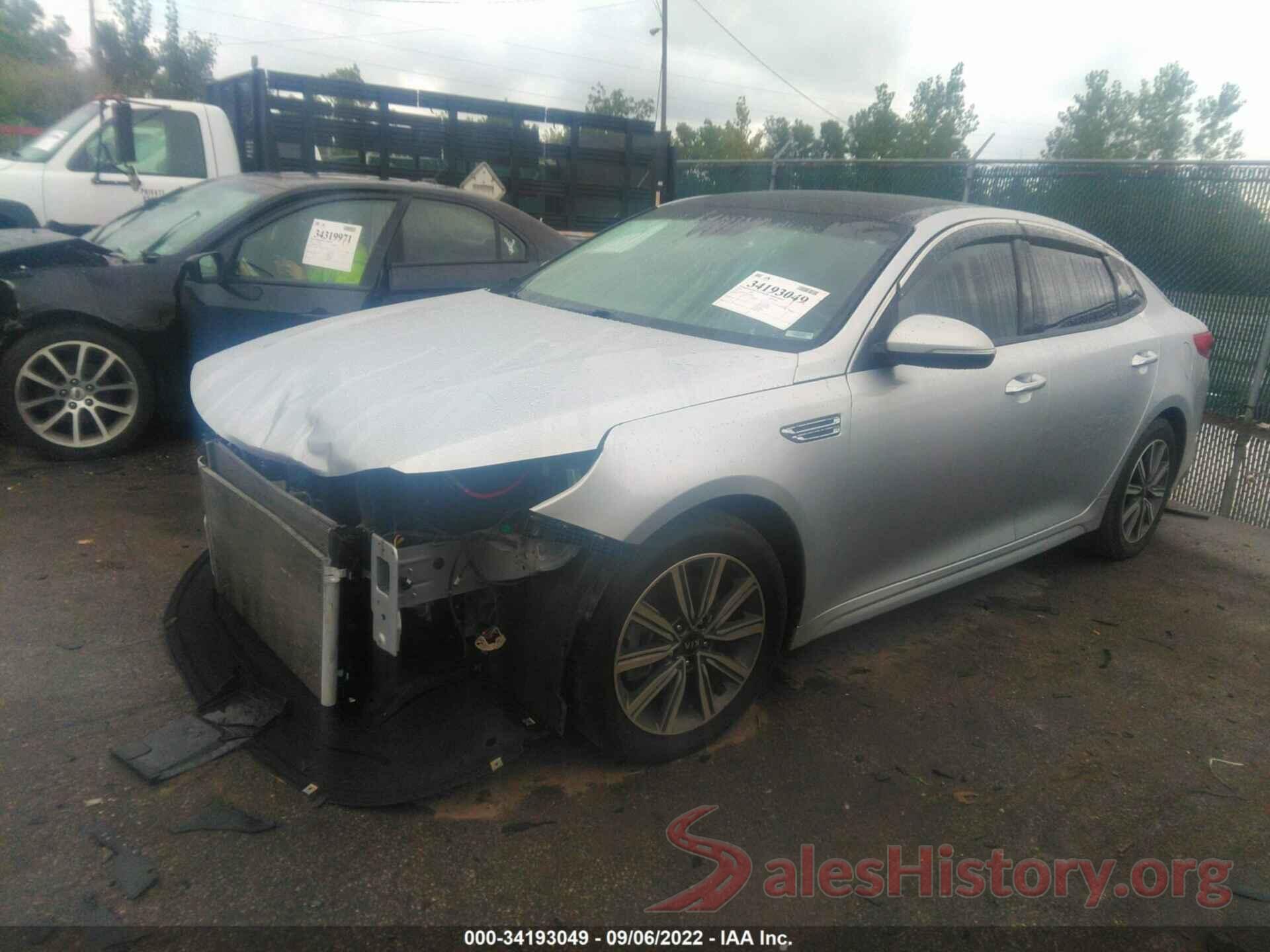 5XXGT4L31KG308461 2019 KIA OPTIMA