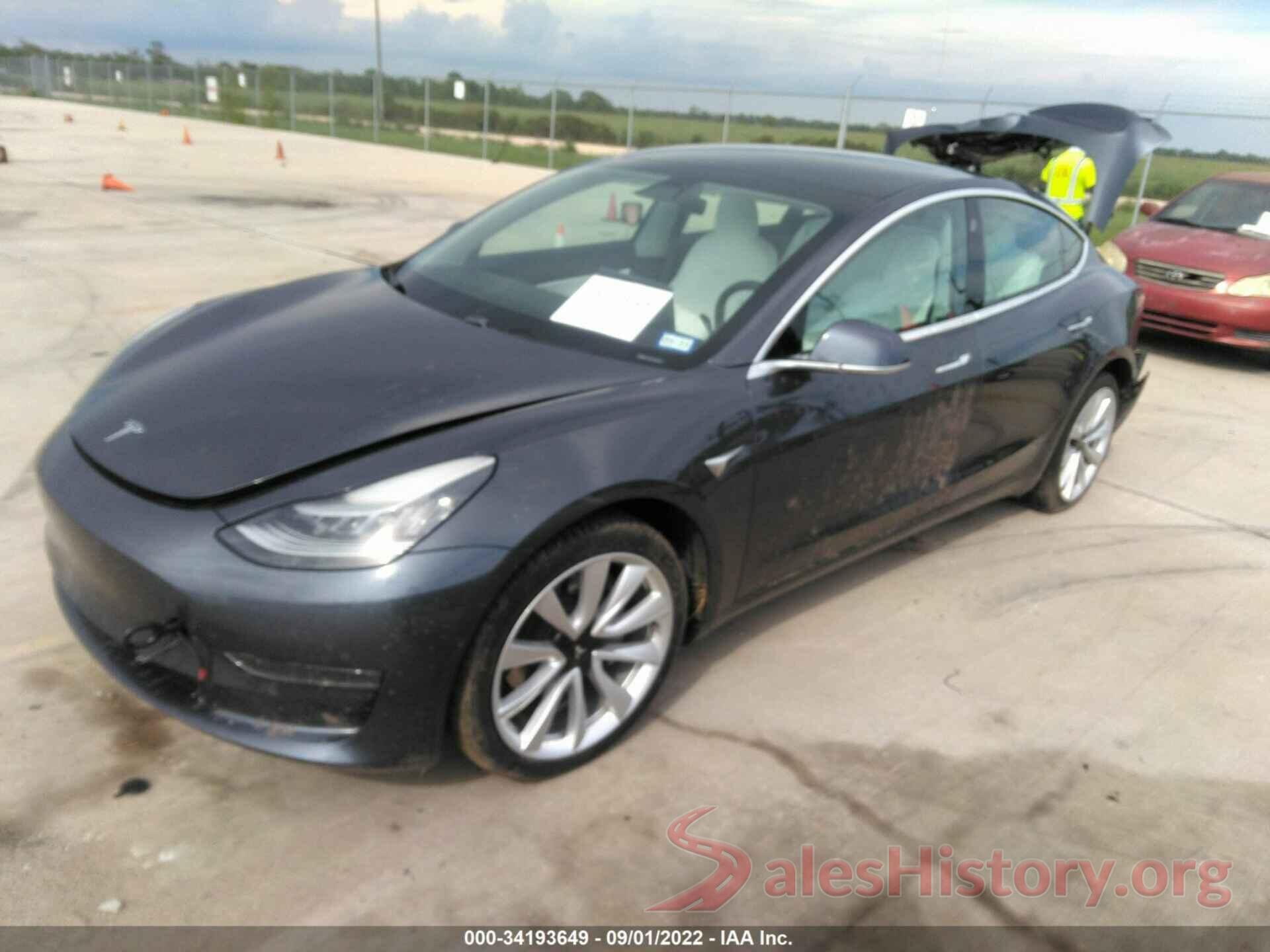 5YJ3E1EB7KF476894 2019 TESLA MODEL 3