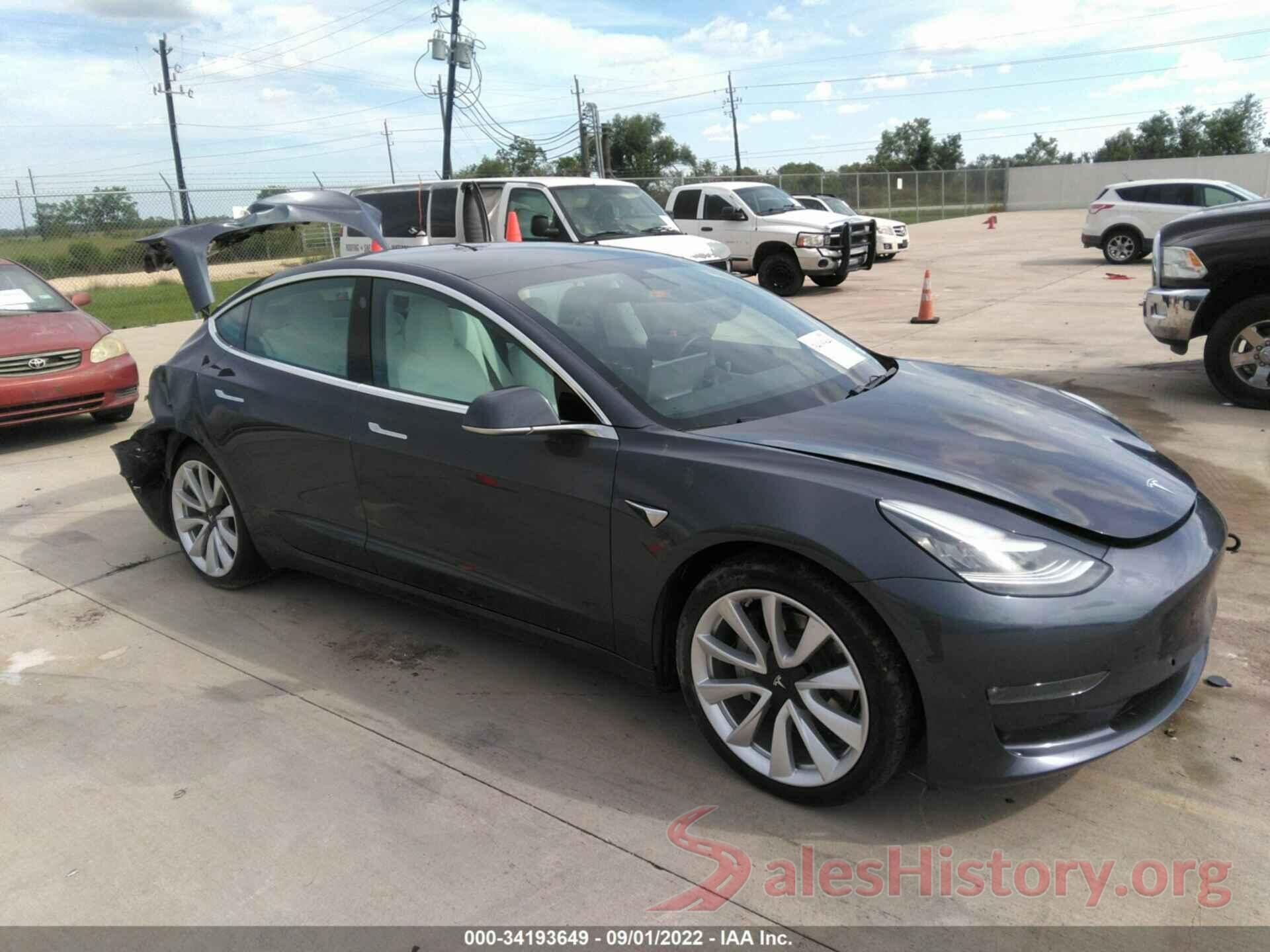 5YJ3E1EB7KF476894 2019 TESLA MODEL 3