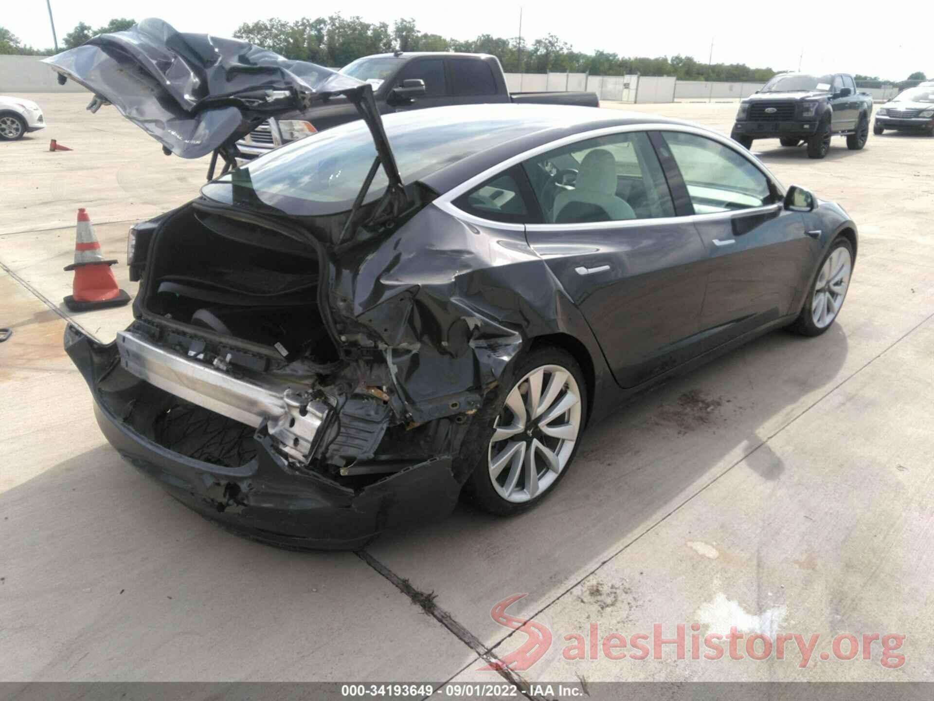 5YJ3E1EB7KF476894 2019 TESLA MODEL 3