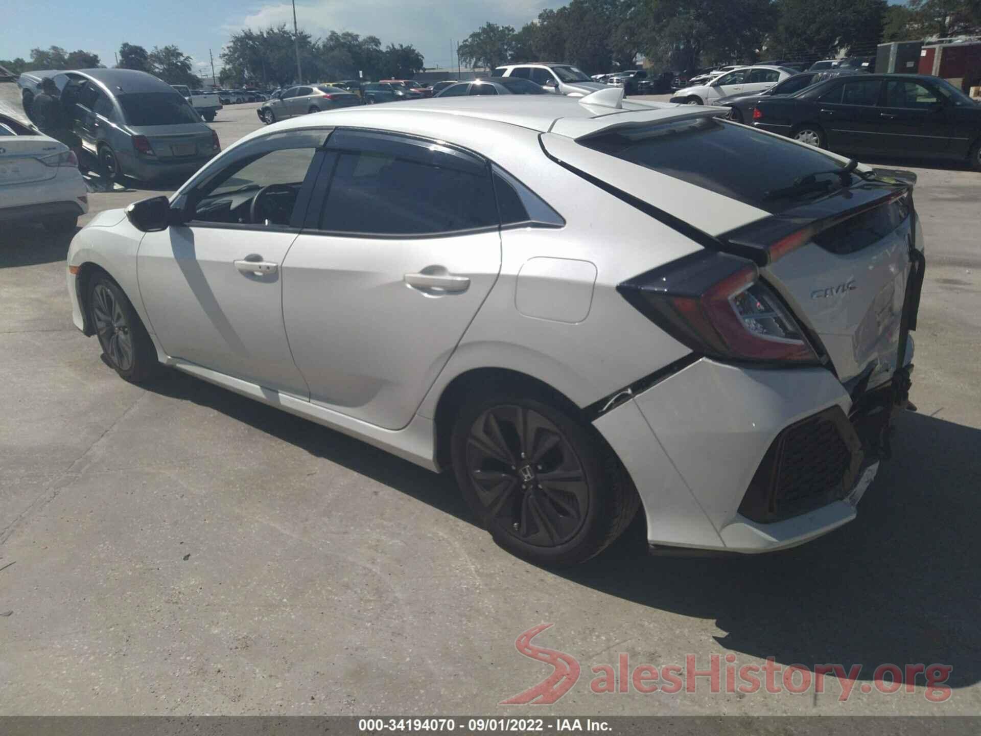 SHHFK7H60KU227567 2019 HONDA CIVIC HATCHBACK