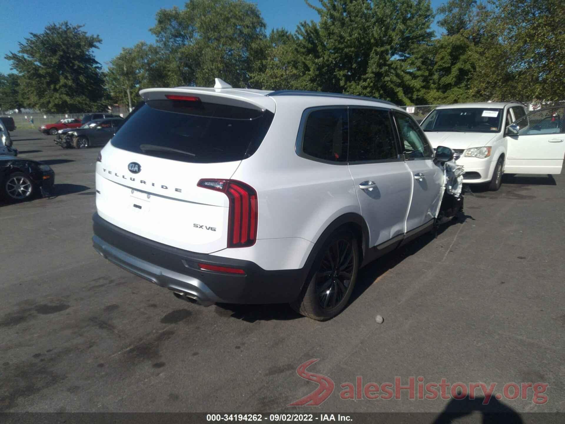 5XYP5DHC8LG055851 2020 KIA TELLURIDE