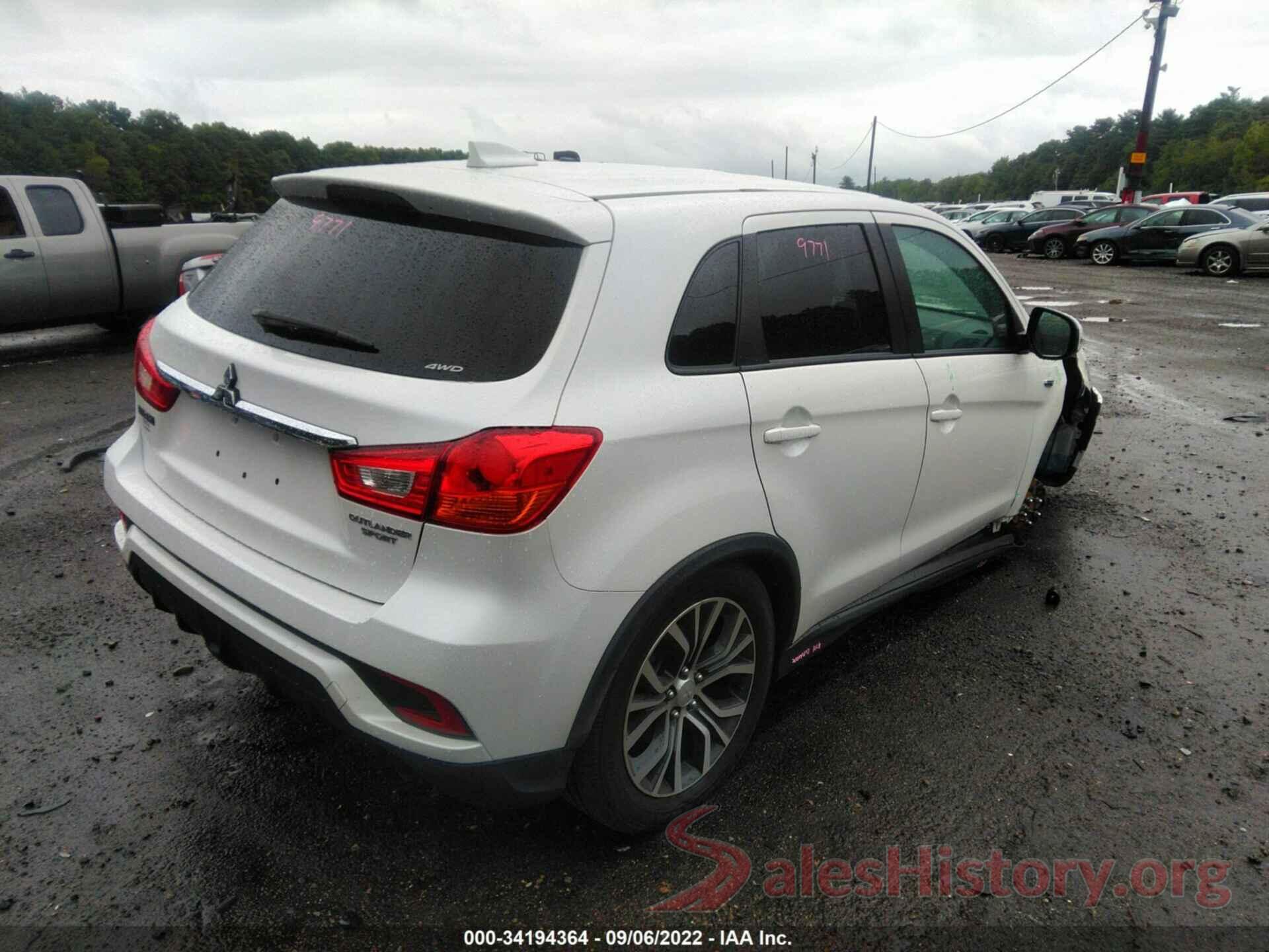 JA4AR3AU7JZ028379 2018 MITSUBISHI OUTLANDER SPORT