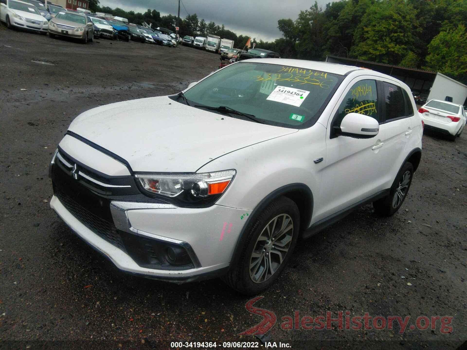 JA4AR3AU7JZ028379 2018 MITSUBISHI OUTLANDER SPORT