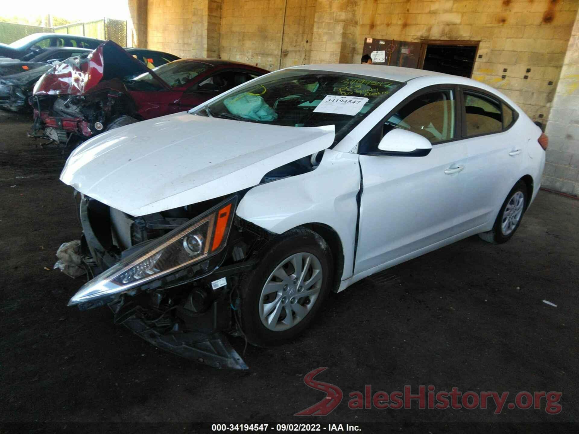 5NPD74LF0LH529640 2020 HYUNDAI ELANTRA