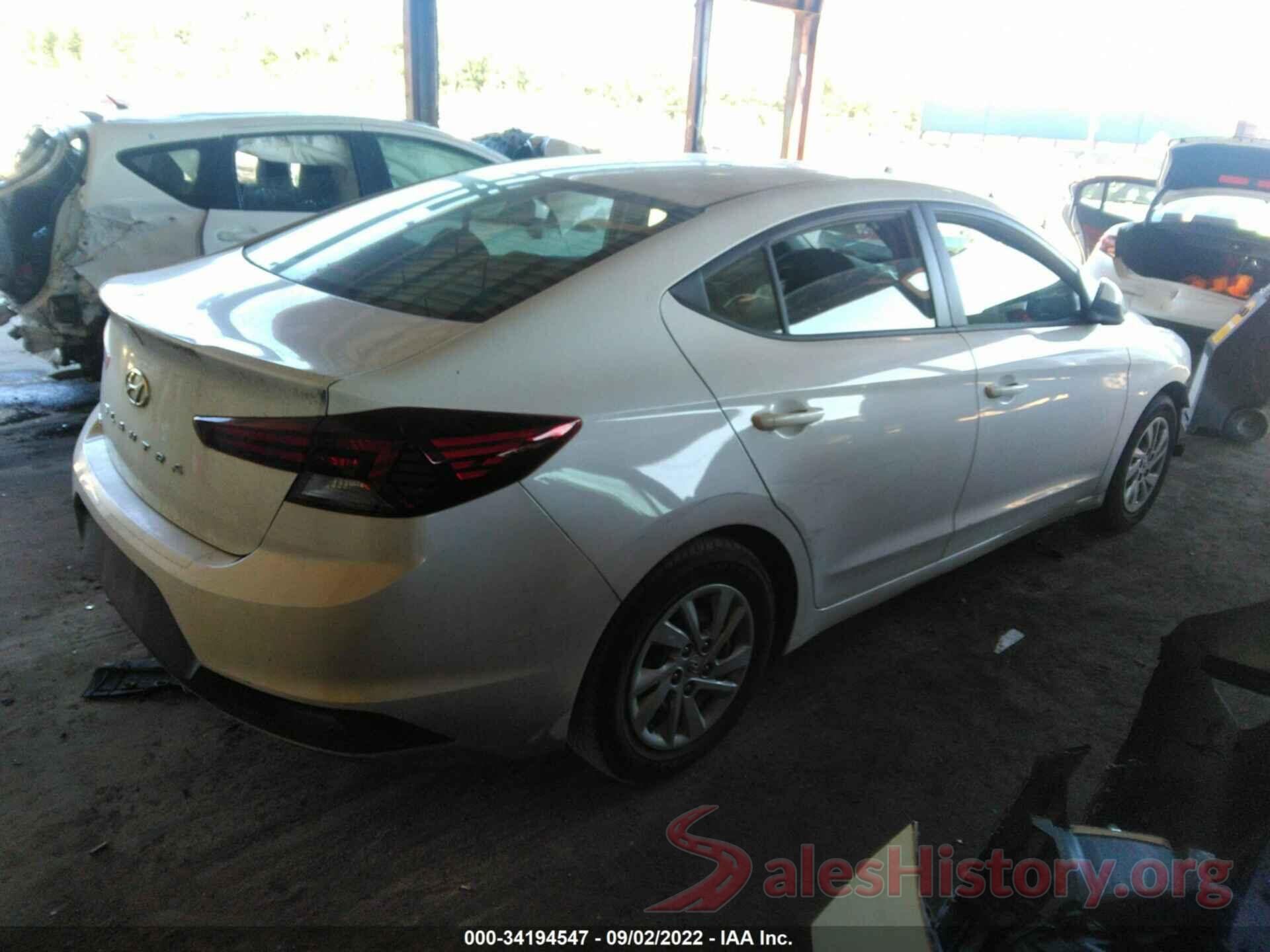 5NPD74LF0LH529640 2020 HYUNDAI ELANTRA