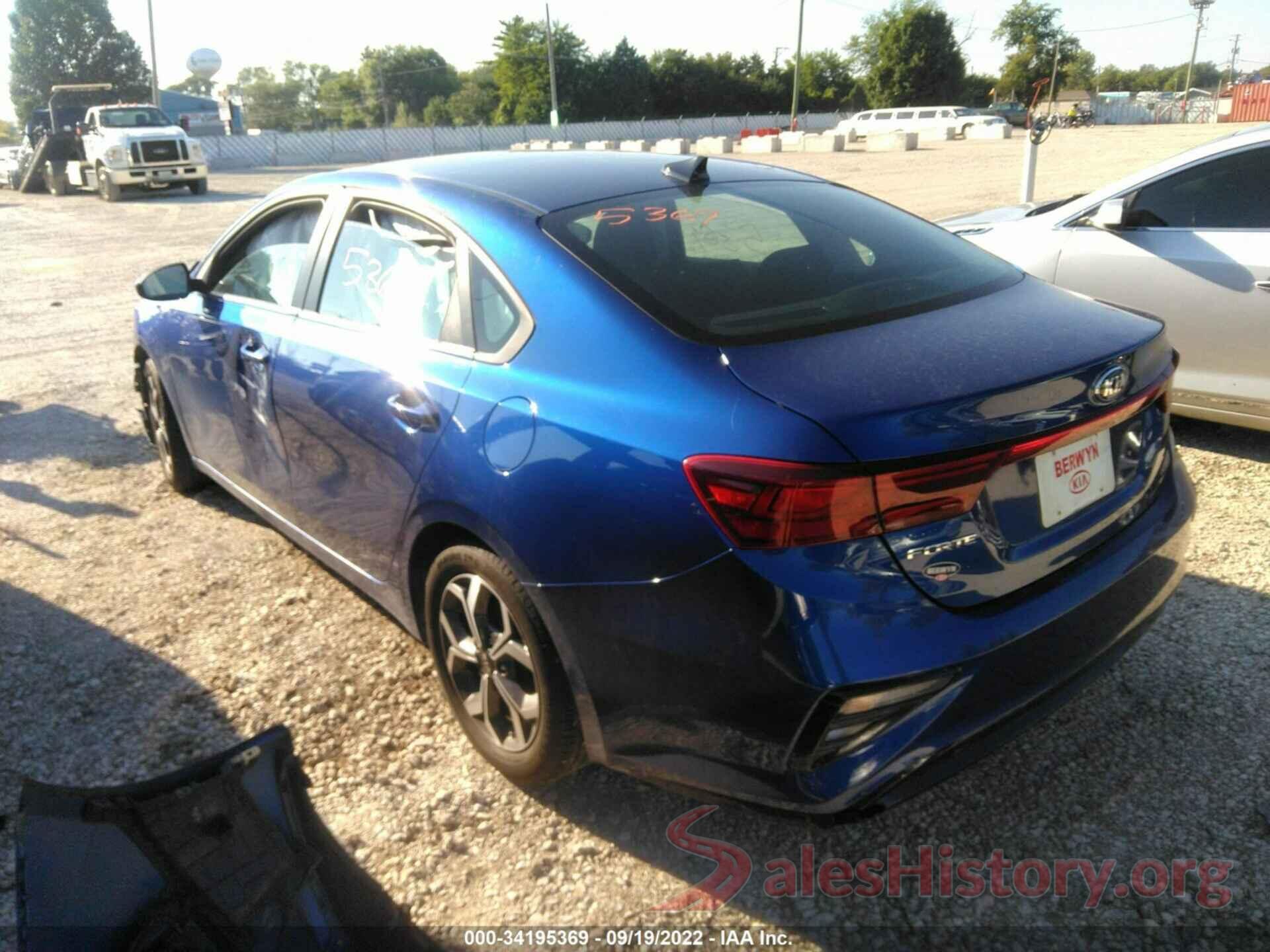 3KPF24AD6LE159694 2020 KIA FORTE