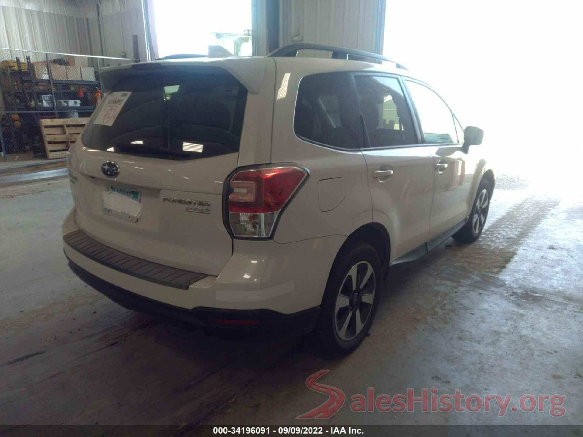 JF2SJAECXHH558600 2017 SUBARU FORESTER