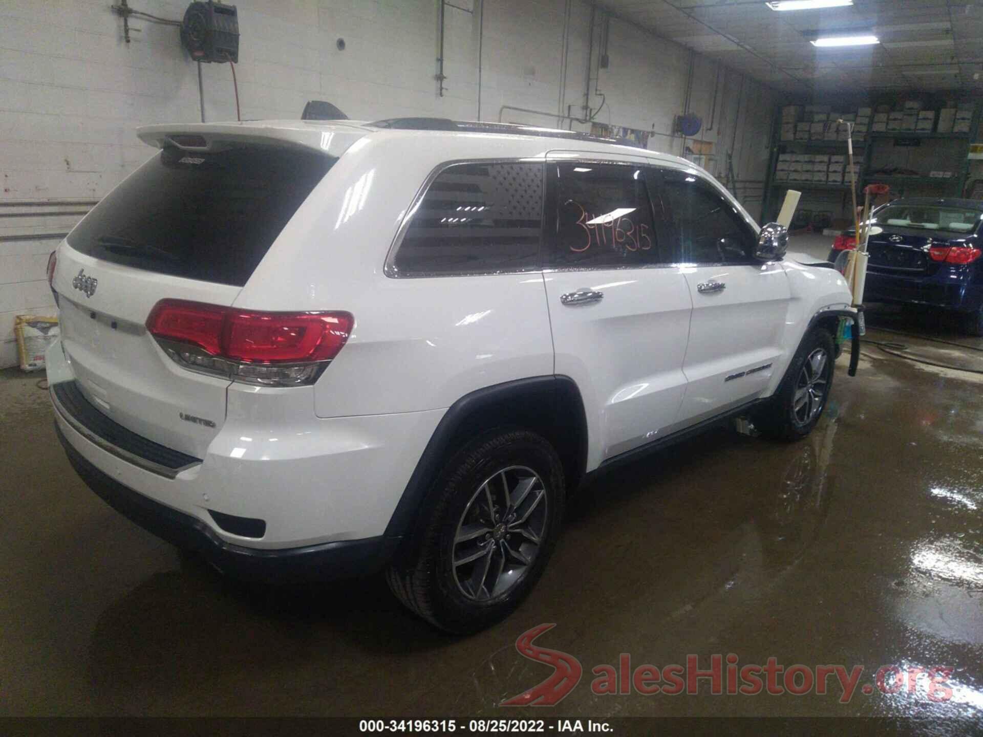 1C4RJFBG0JC173339 2018 JEEP GRAND CHEROKEE