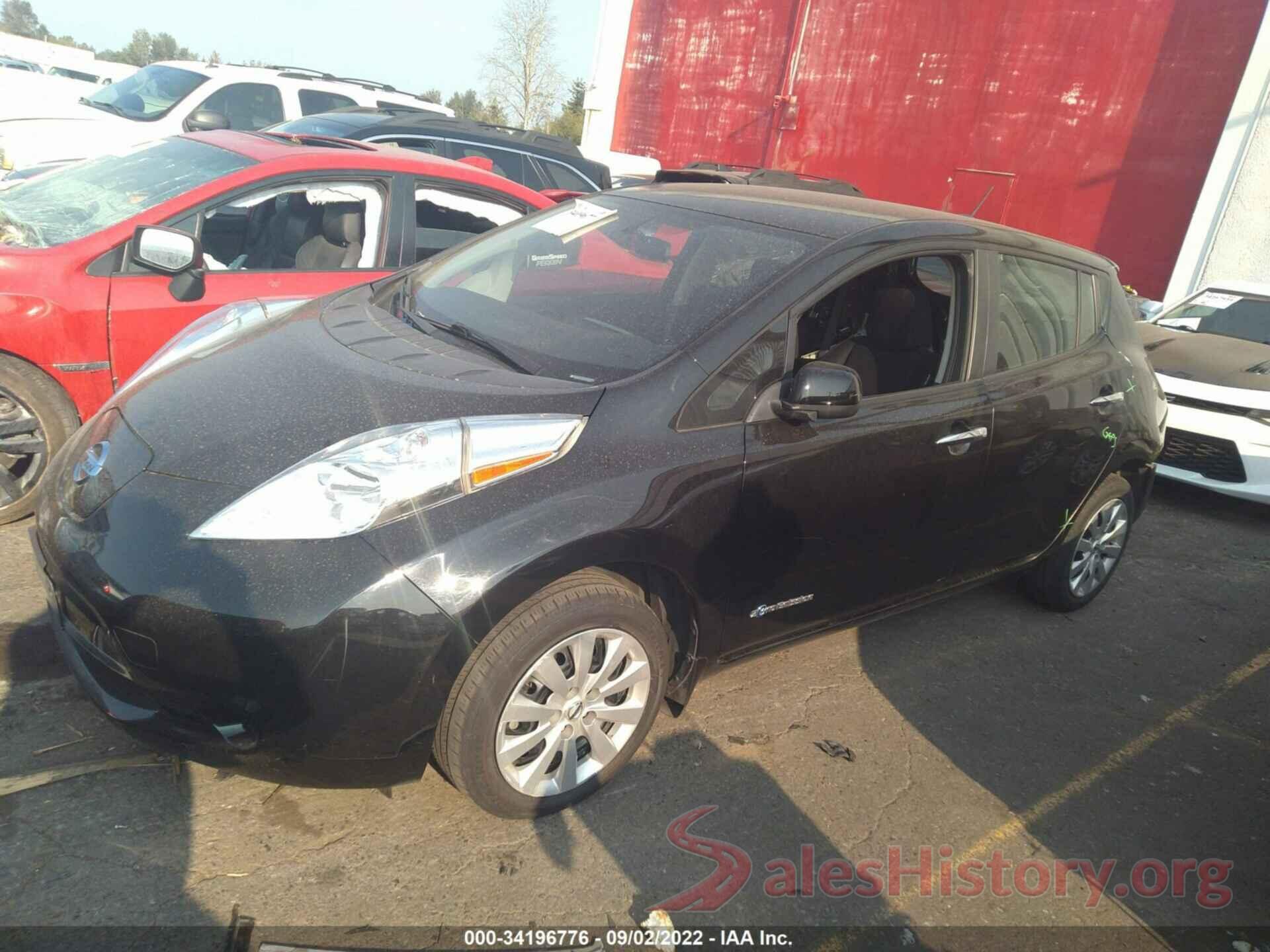 1N4AZ0CP1FC334697 2015 NISSAN LEAF