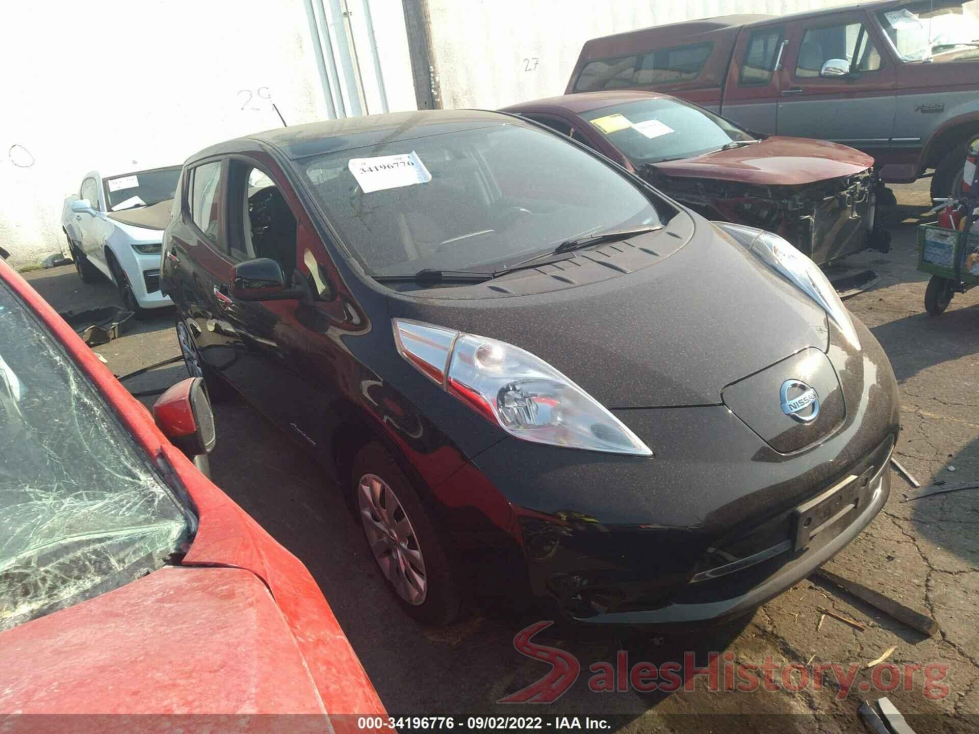 1N4AZ0CP1FC334697 2015 NISSAN LEAF