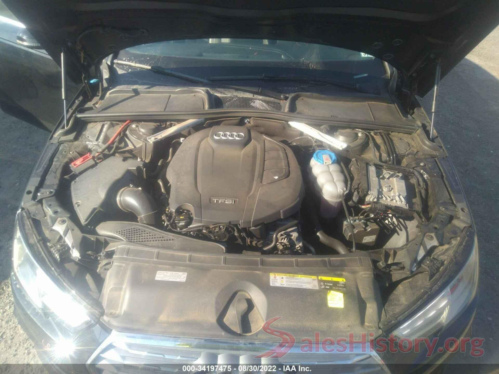 WAUDNAF41KA006743 2019 AUDI A4