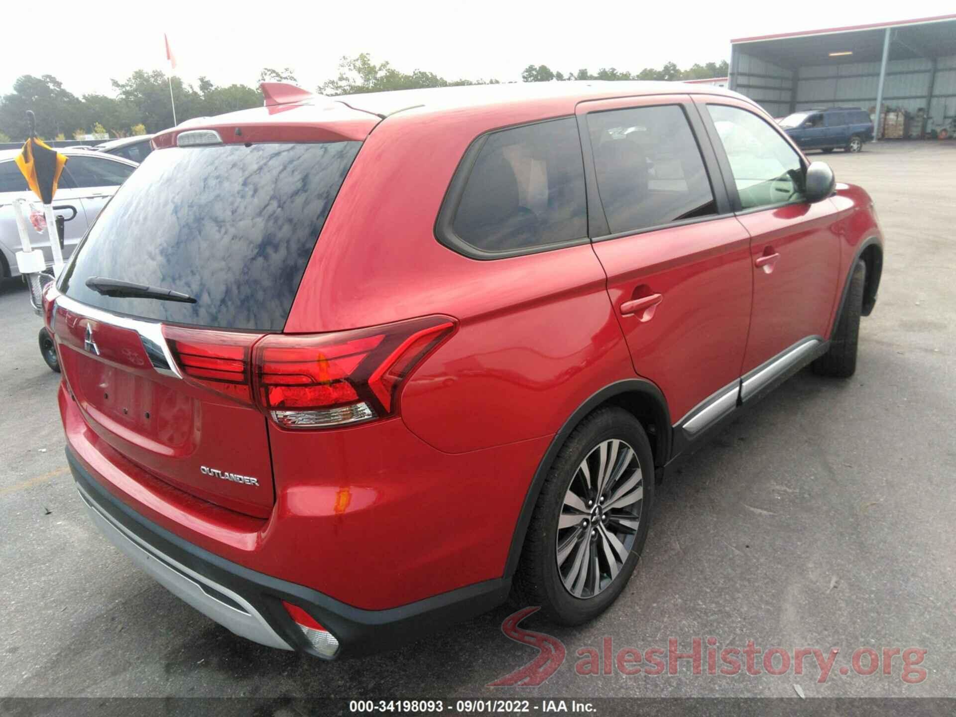 JA4AD2A3XKZ053679 2019 MITSUBISHI OUTLANDER