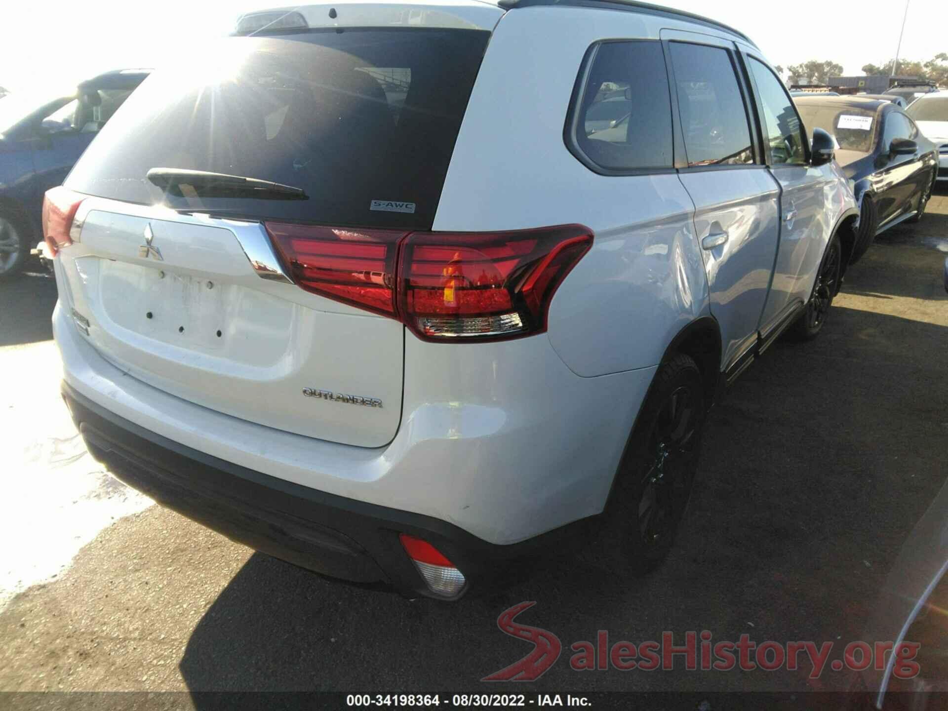 JA4AZ3A39KZ039537 2019 MITSUBISHI OUTLANDER