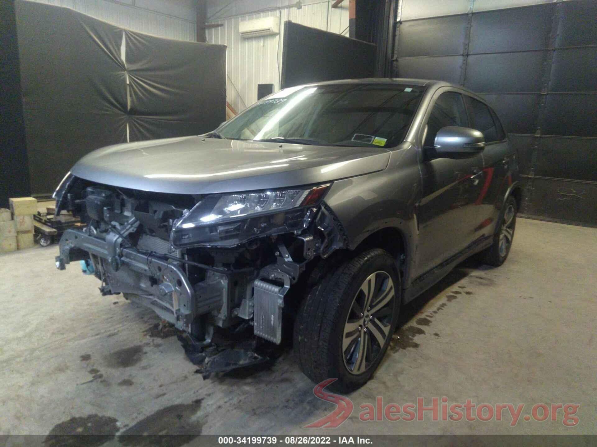 JA4AP4AU5LU007817 2020 MITSUBISHI OUTLANDER SPORT