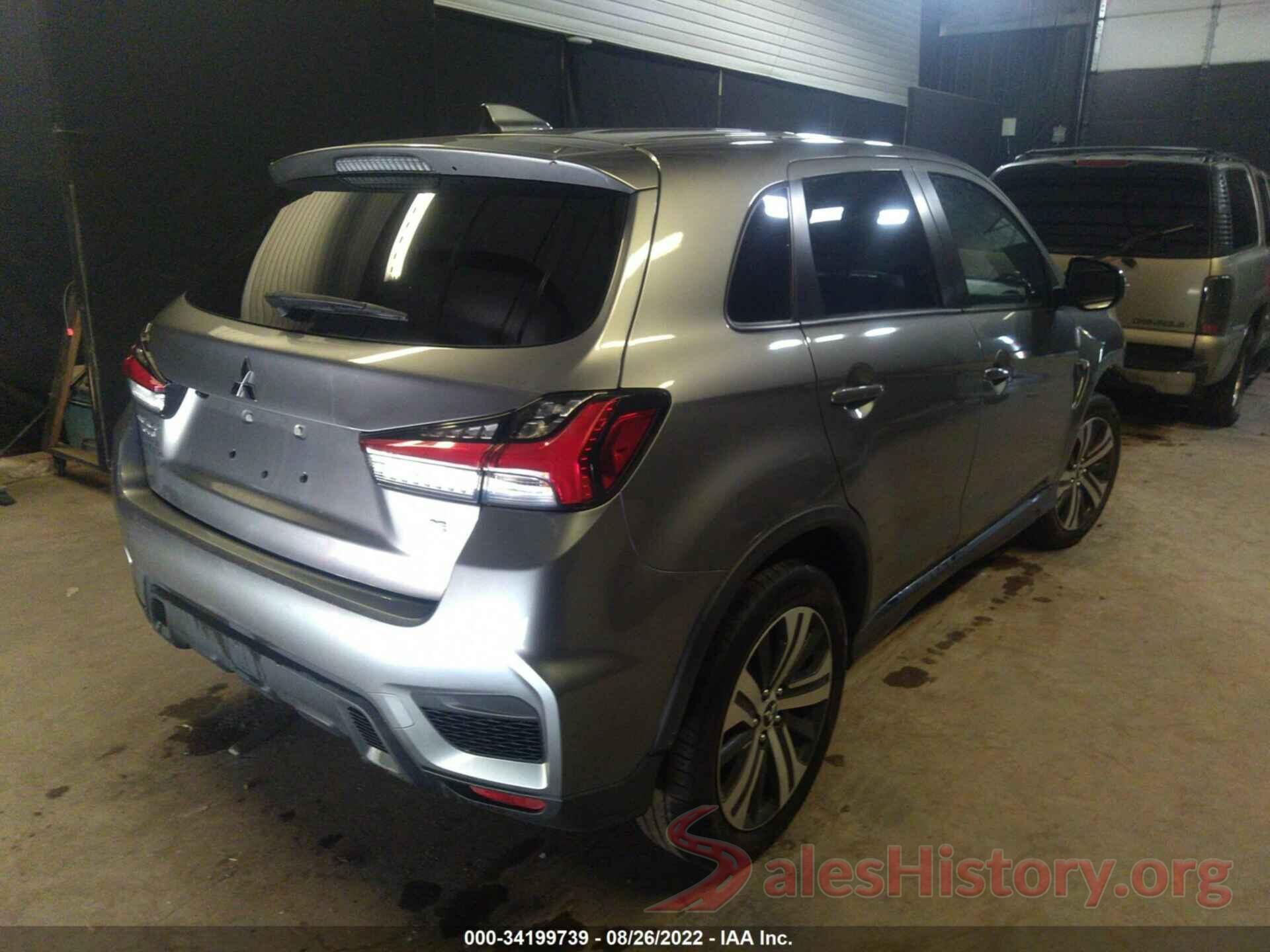 JA4AP4AU5LU007817 2020 MITSUBISHI OUTLANDER SPORT