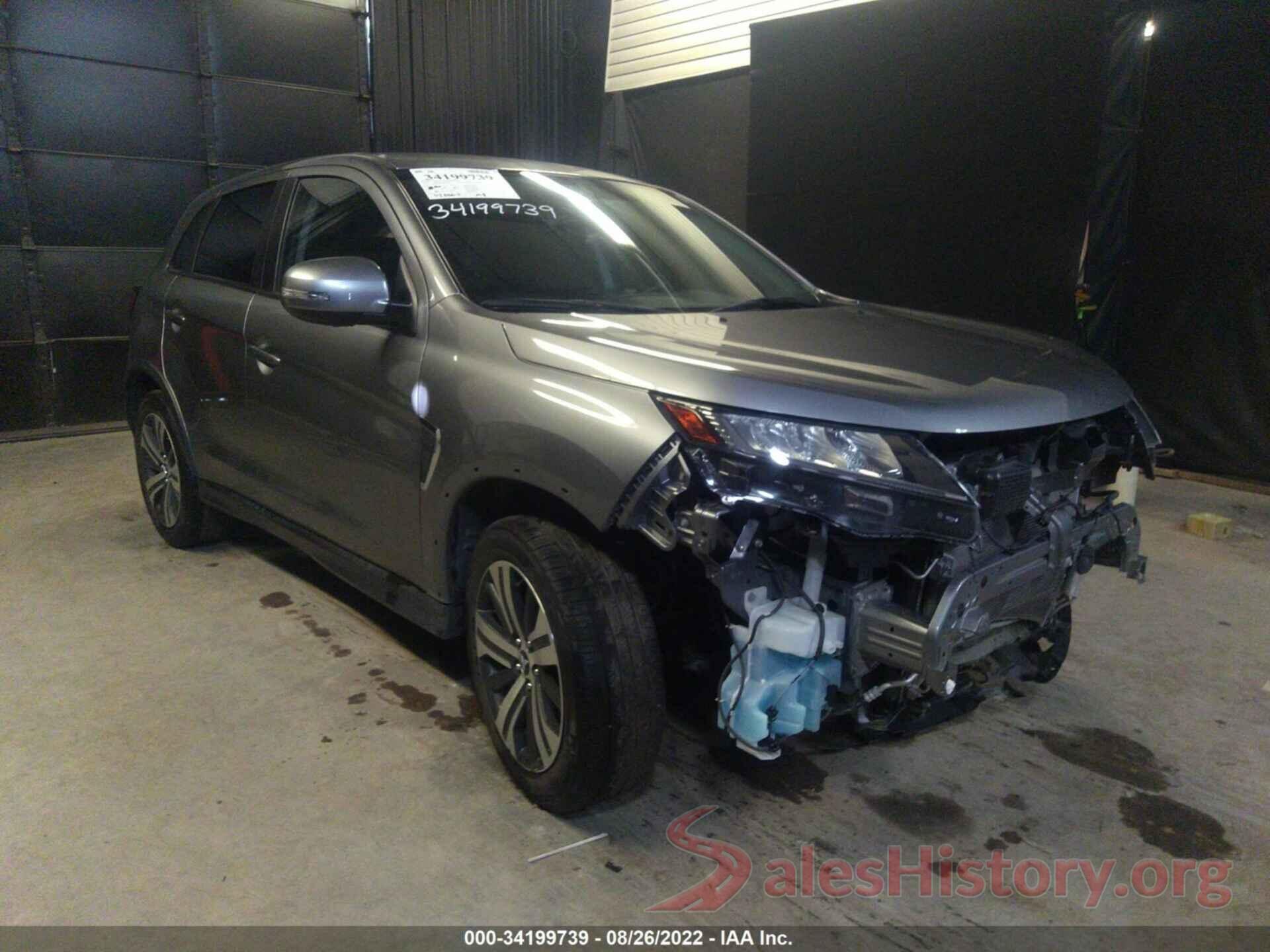 JA4AP4AU5LU007817 2020 MITSUBISHI OUTLANDER SPORT