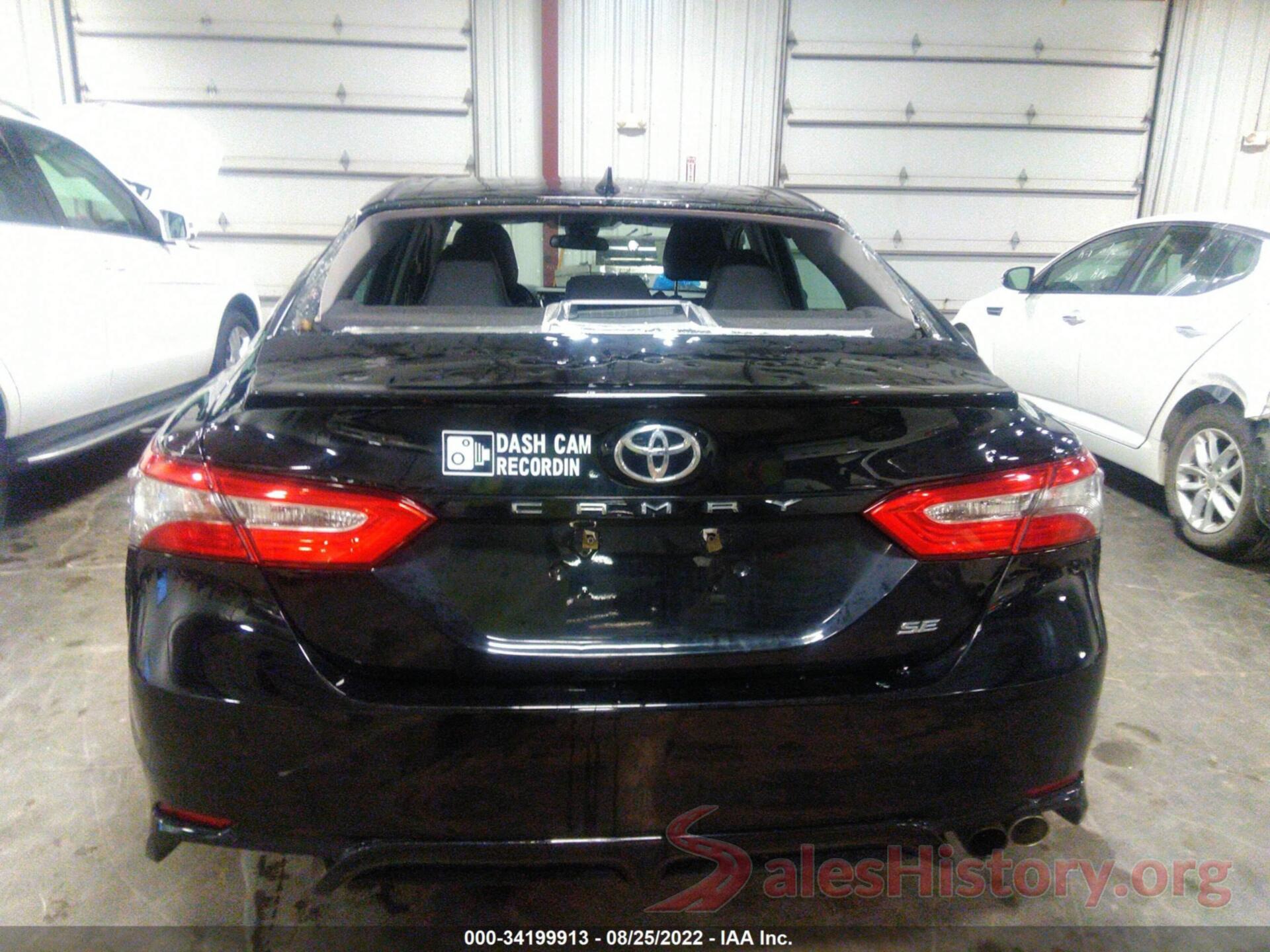 4T1B11HK9KU274368 2019 TOYOTA CAMRY