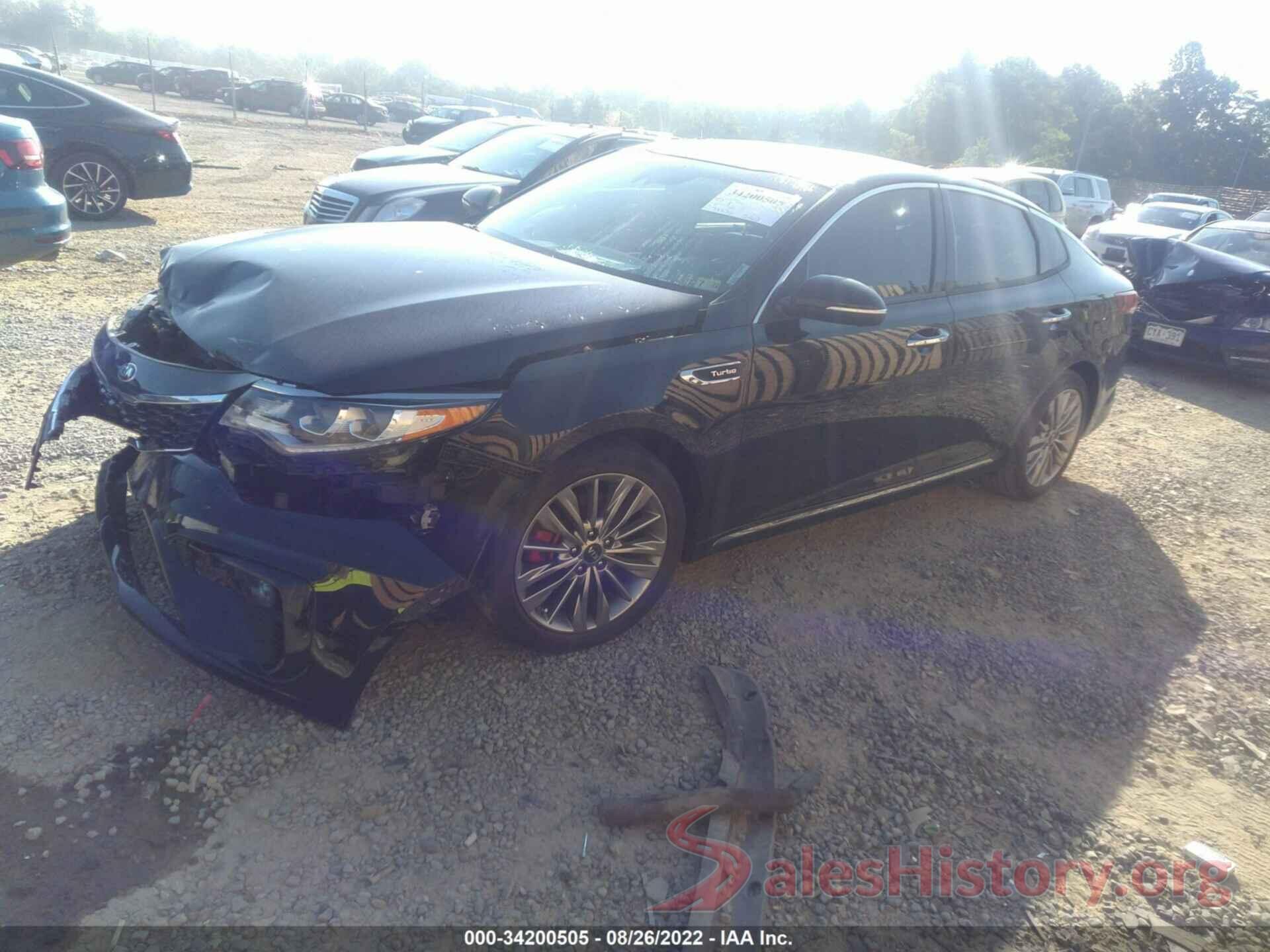 5XXGV4L26KG302236 2019 KIA OPTIMA