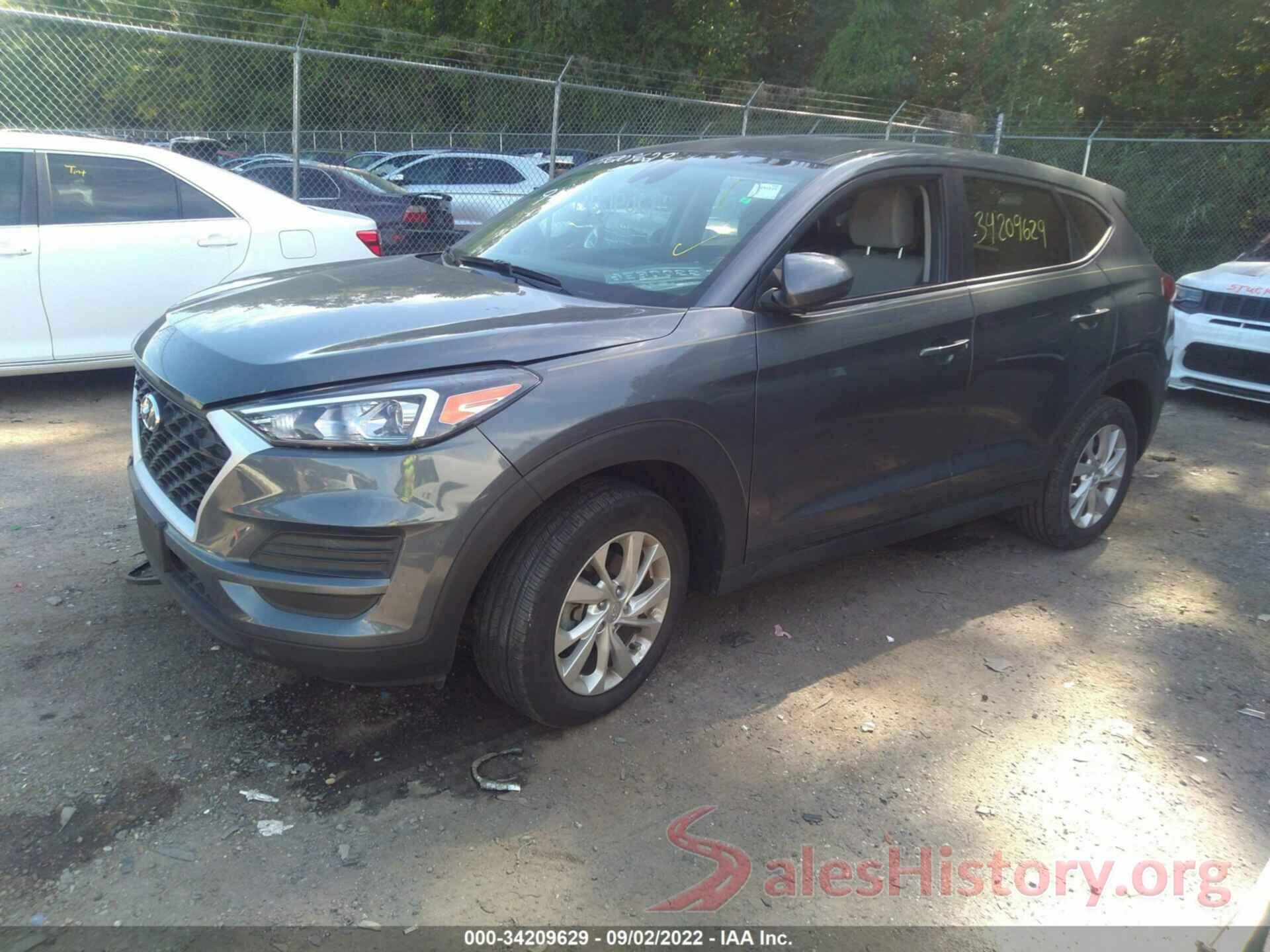 KM8J2CA49KU987982 2019 HYUNDAI TUCSON