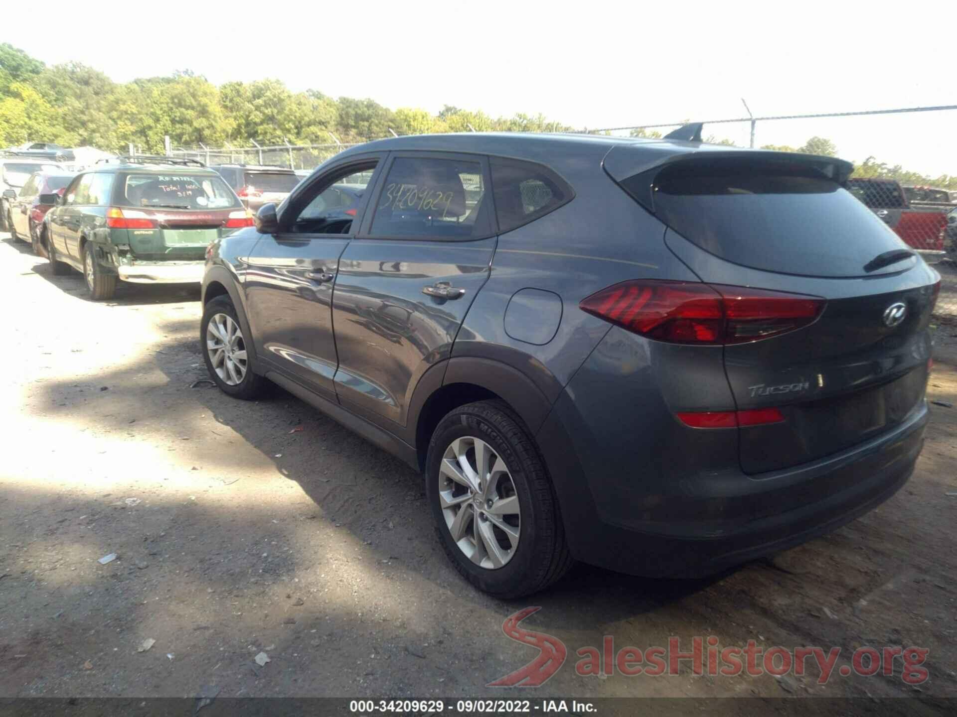 KM8J2CA49KU987982 2019 HYUNDAI TUCSON