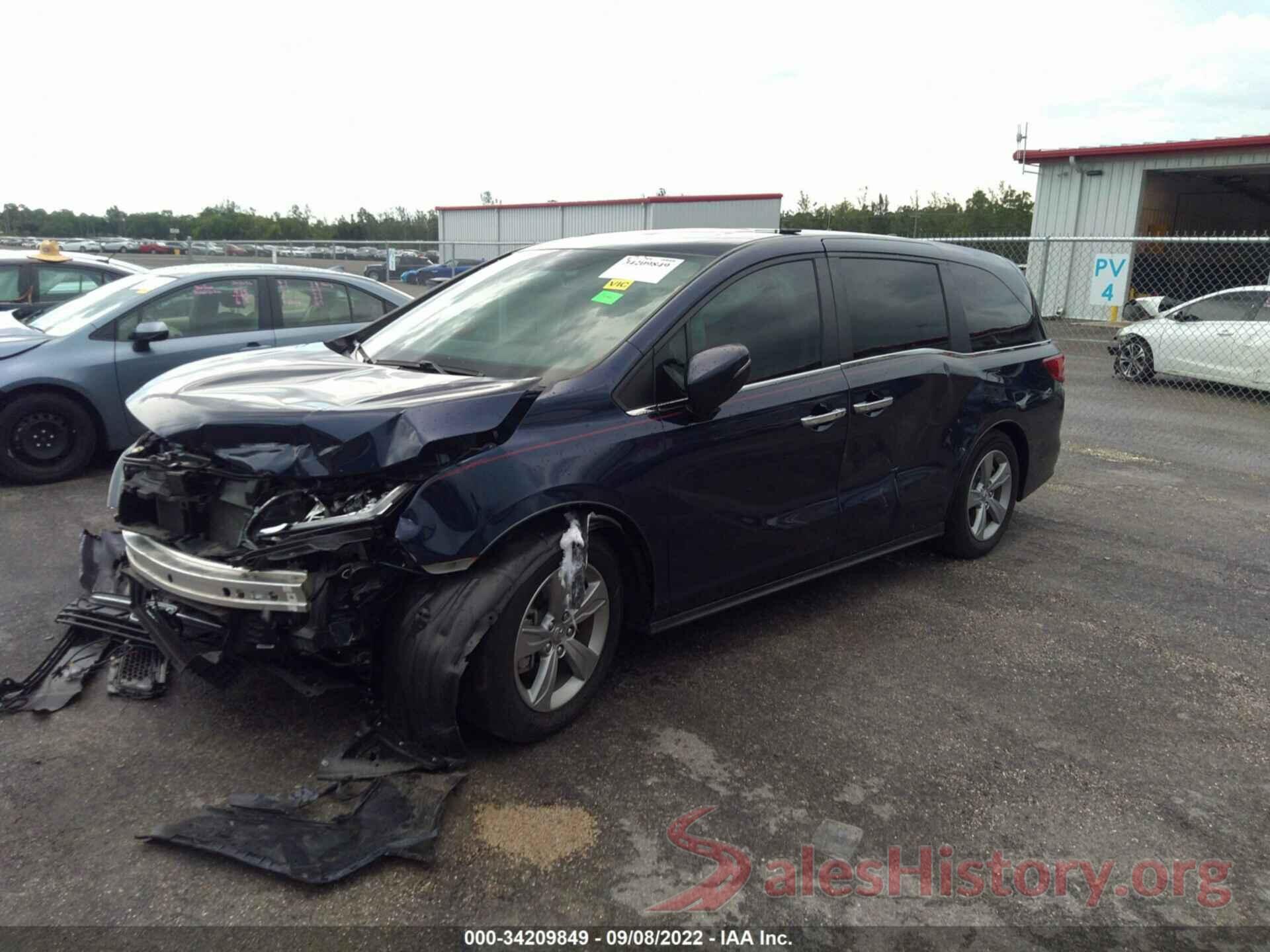 5FNRL6H77LB039242 2020 HONDA ODYSSEY