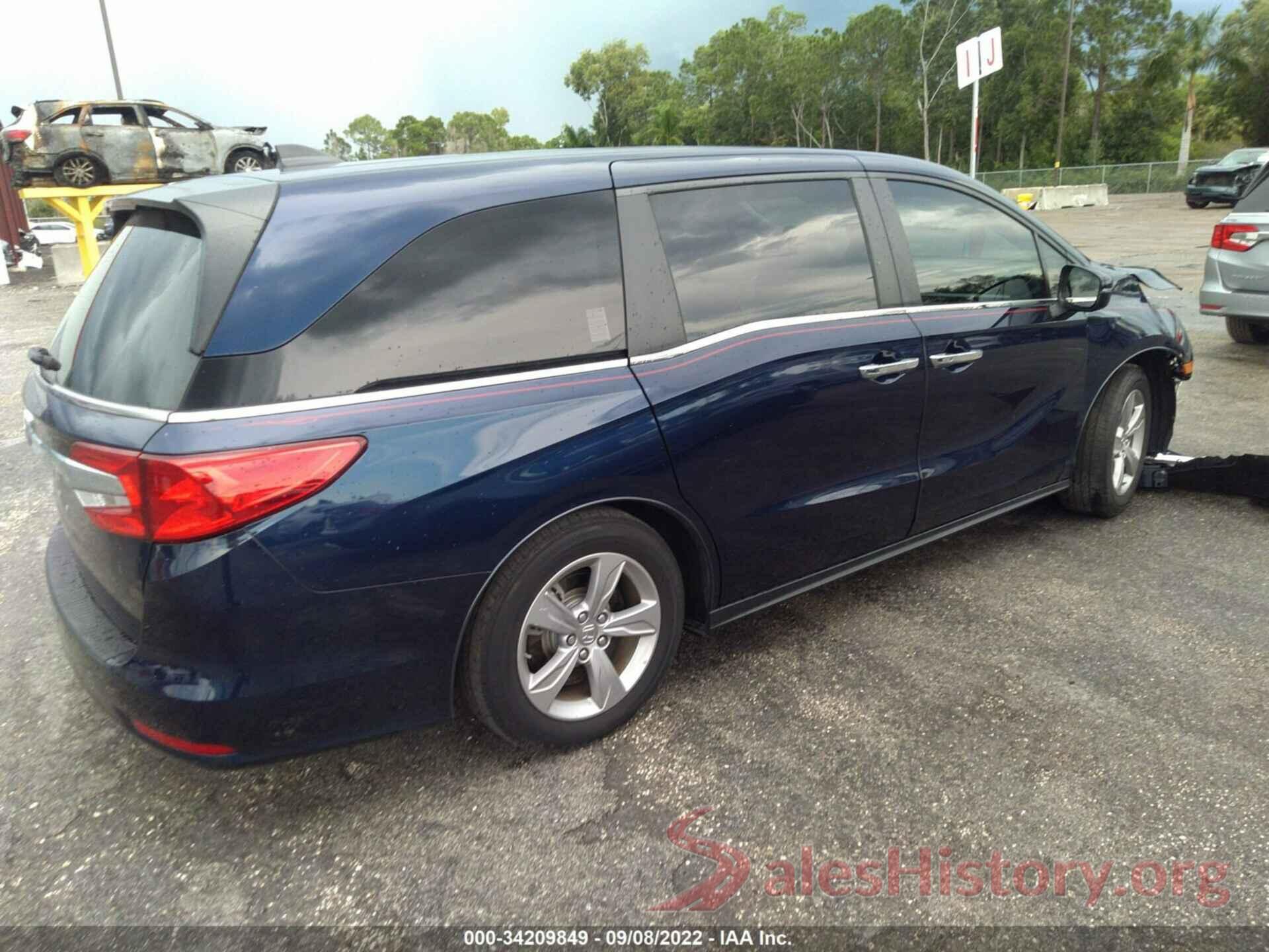 5FNRL6H77LB039242 2020 HONDA ODYSSEY