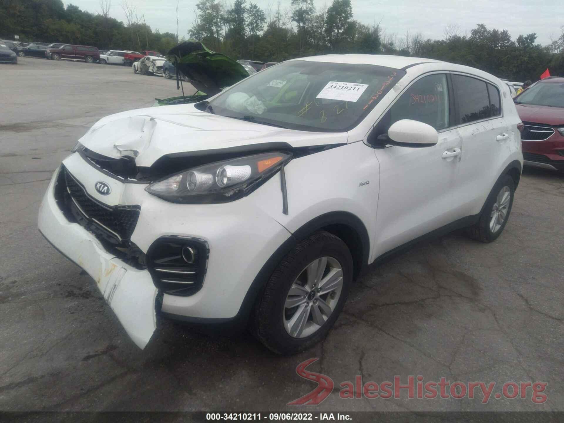 KNDPMCAC6J7479580 2018 KIA SPORTAGE