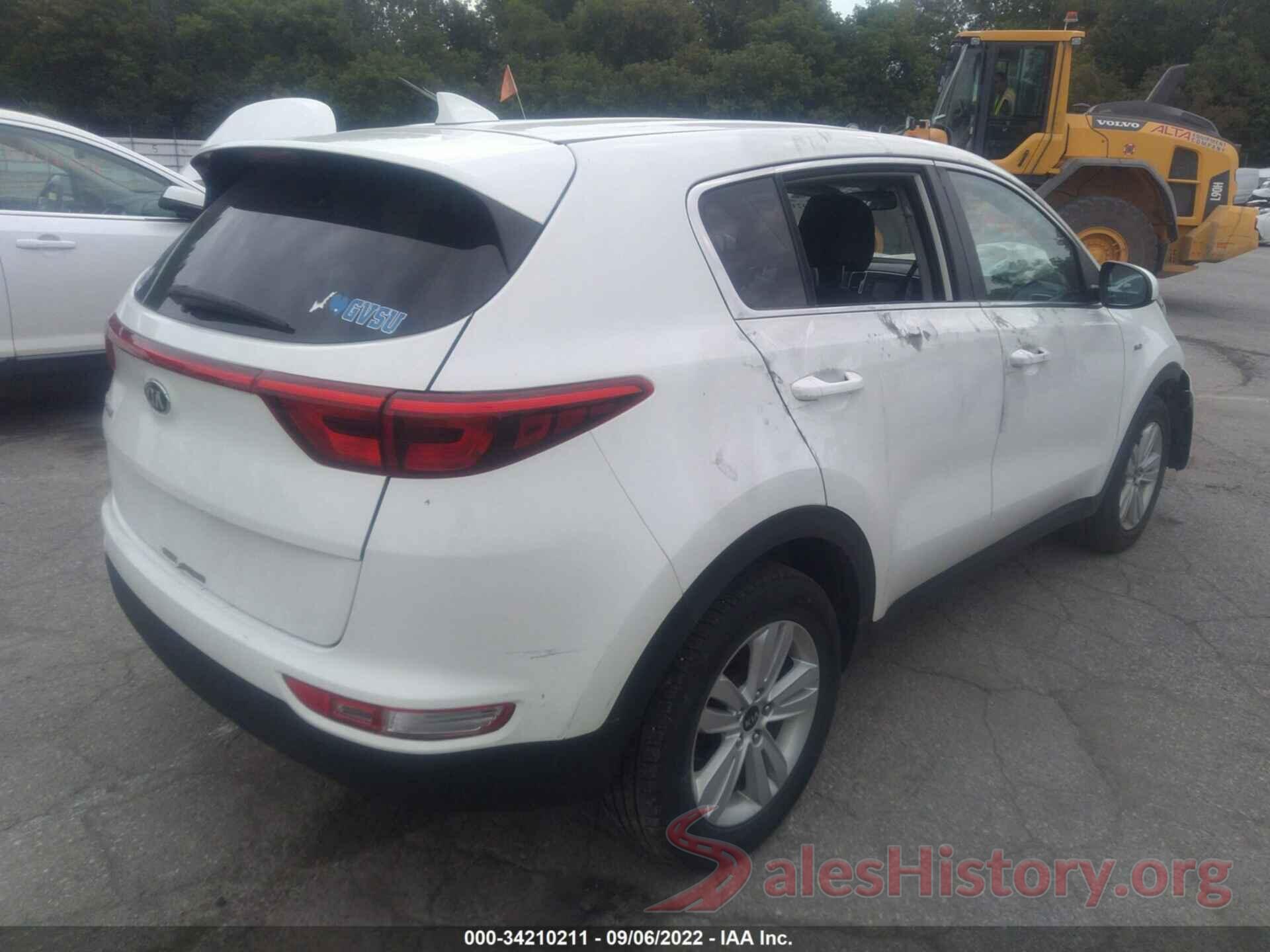 KNDPMCAC6J7479580 2018 KIA SPORTAGE