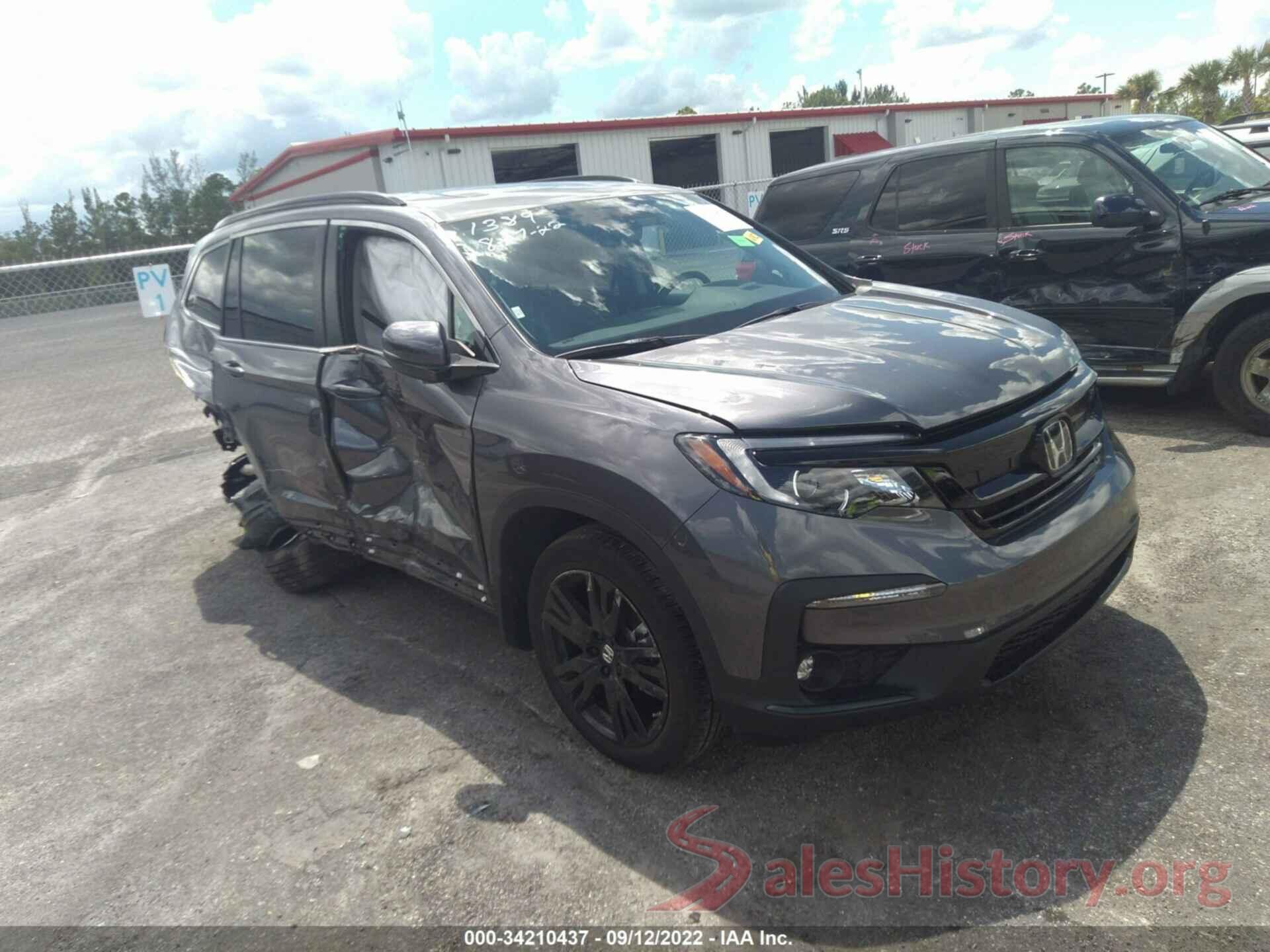 5FNYF5H22NB031389 2022 HONDA PILOT