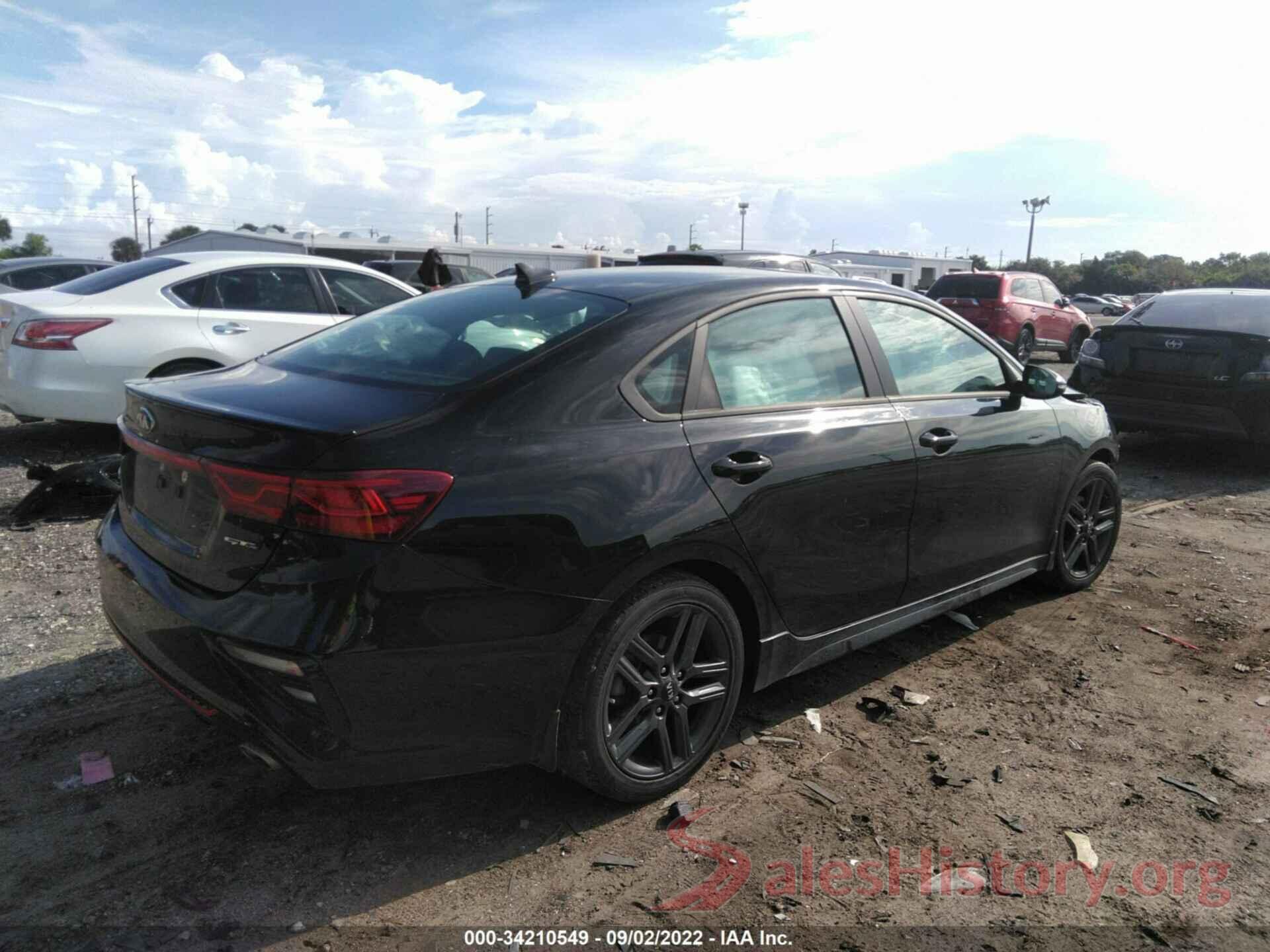 3KPF34AD7LE232052 2020 KIA FORTE