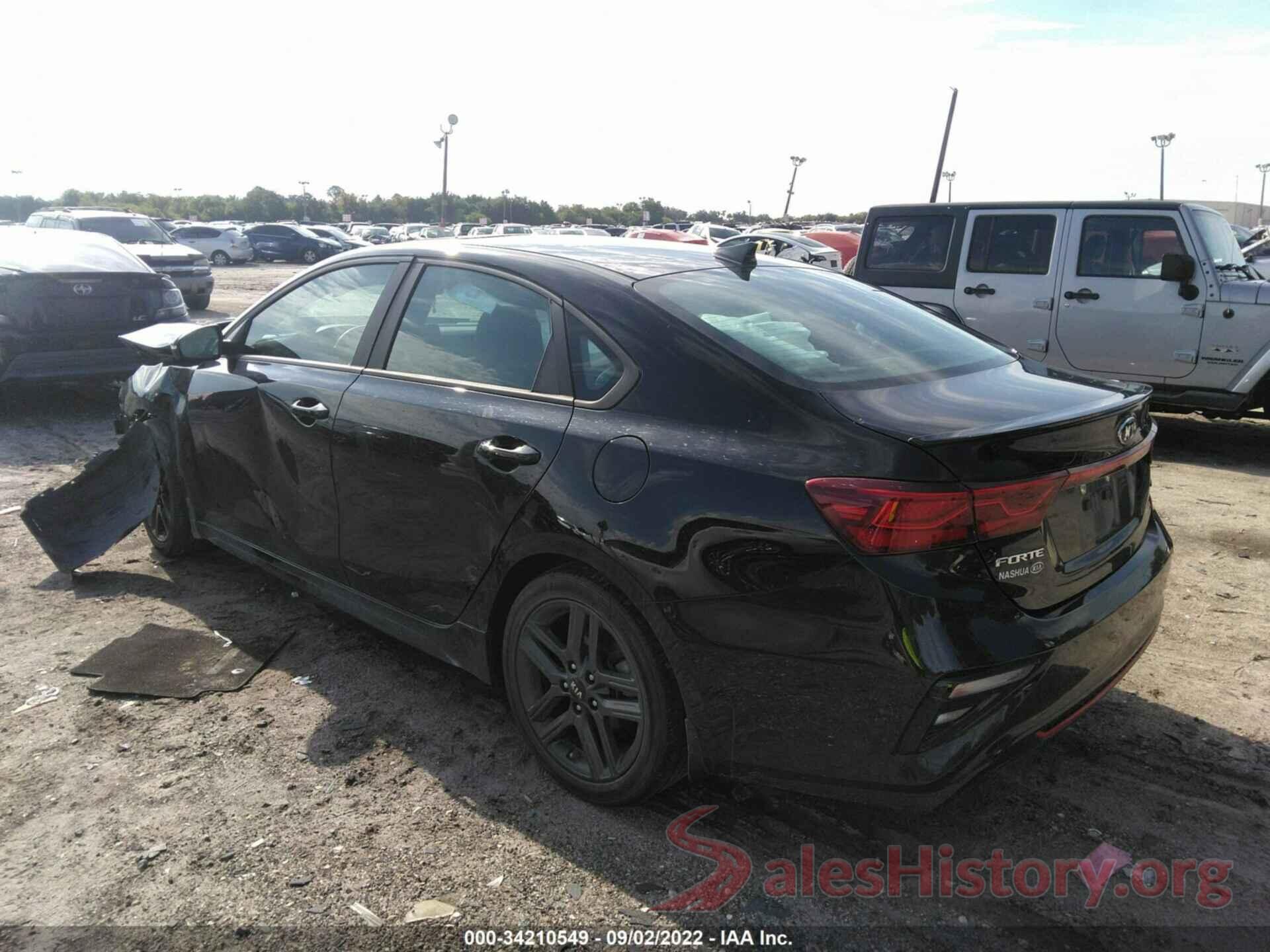 3KPF34AD7LE232052 2020 KIA FORTE