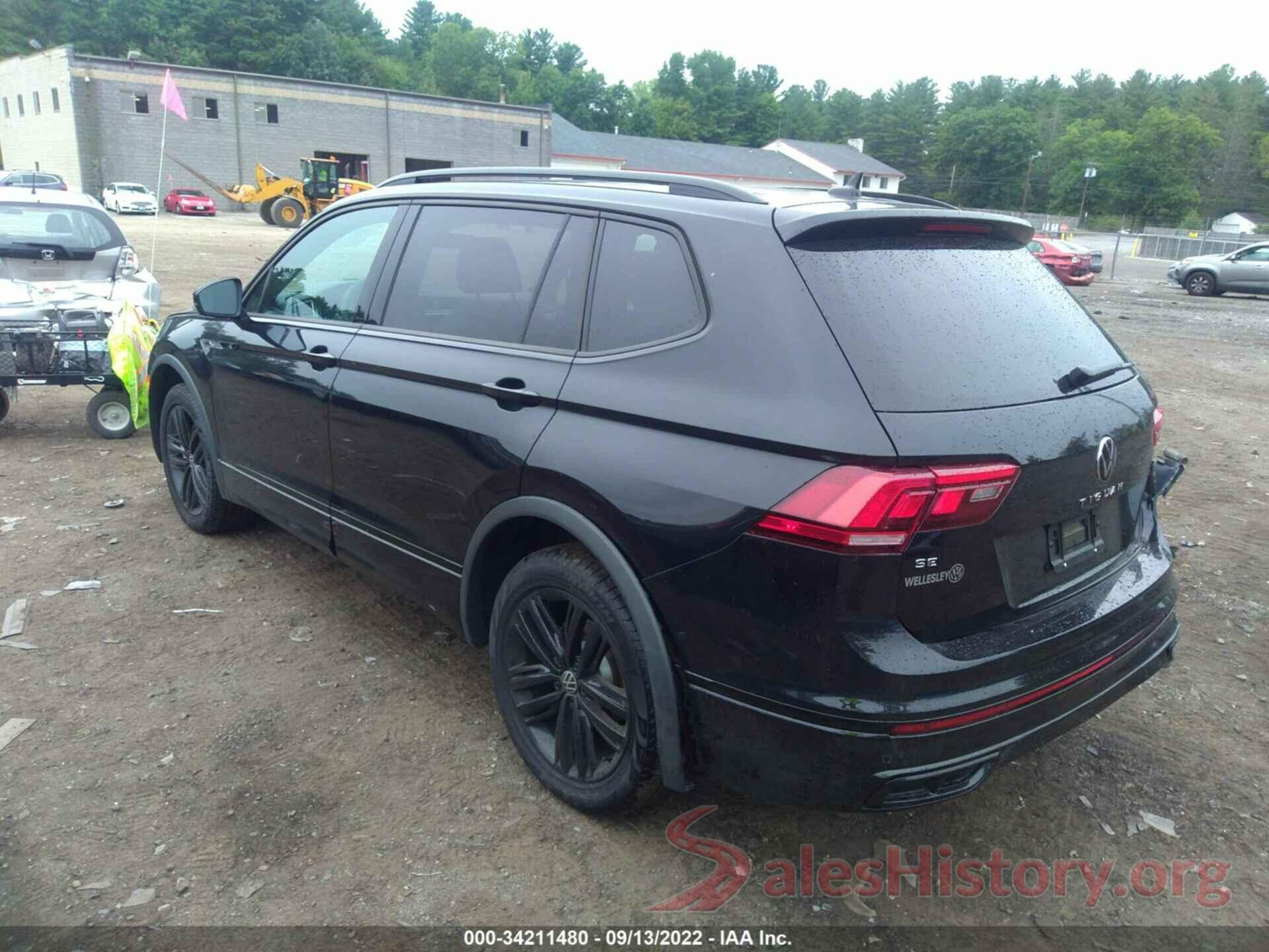 3VV8B7AX7NM074295 2022 VOLKSWAGEN TIGUAN