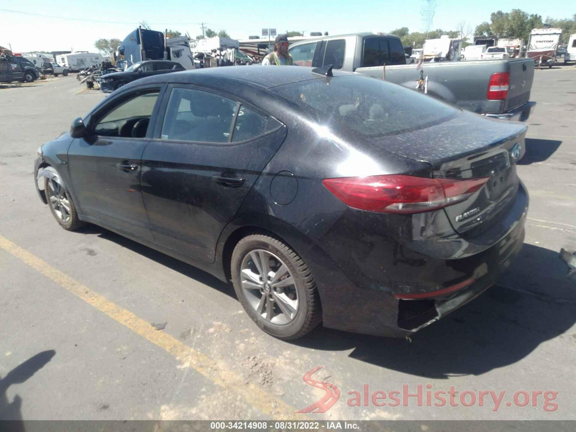 5NPD84LF4JH256986 2018 HYUNDAI ELANTRA