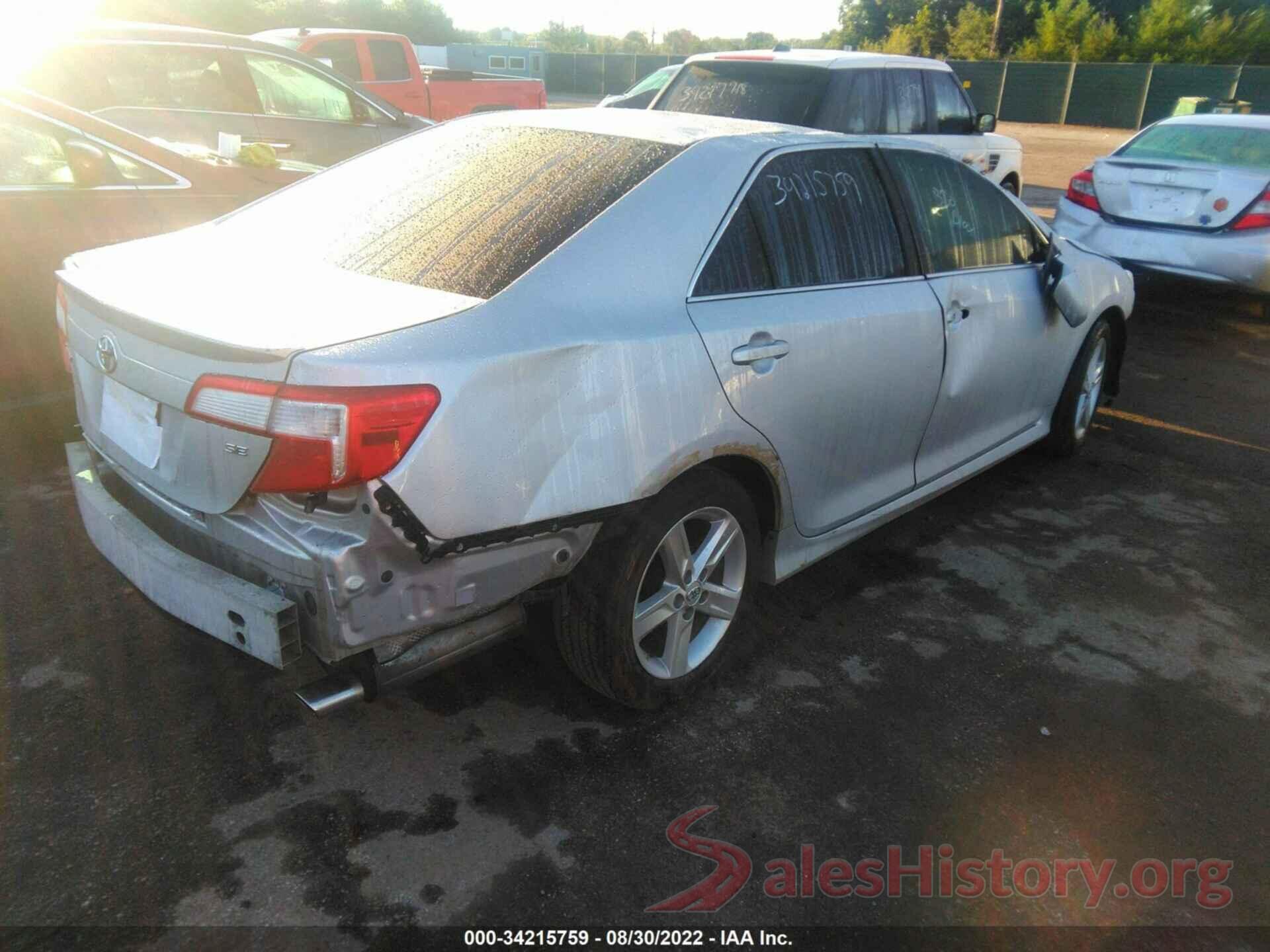 4T1BF1FK7EU391388 2014 TOYOTA CAMRY