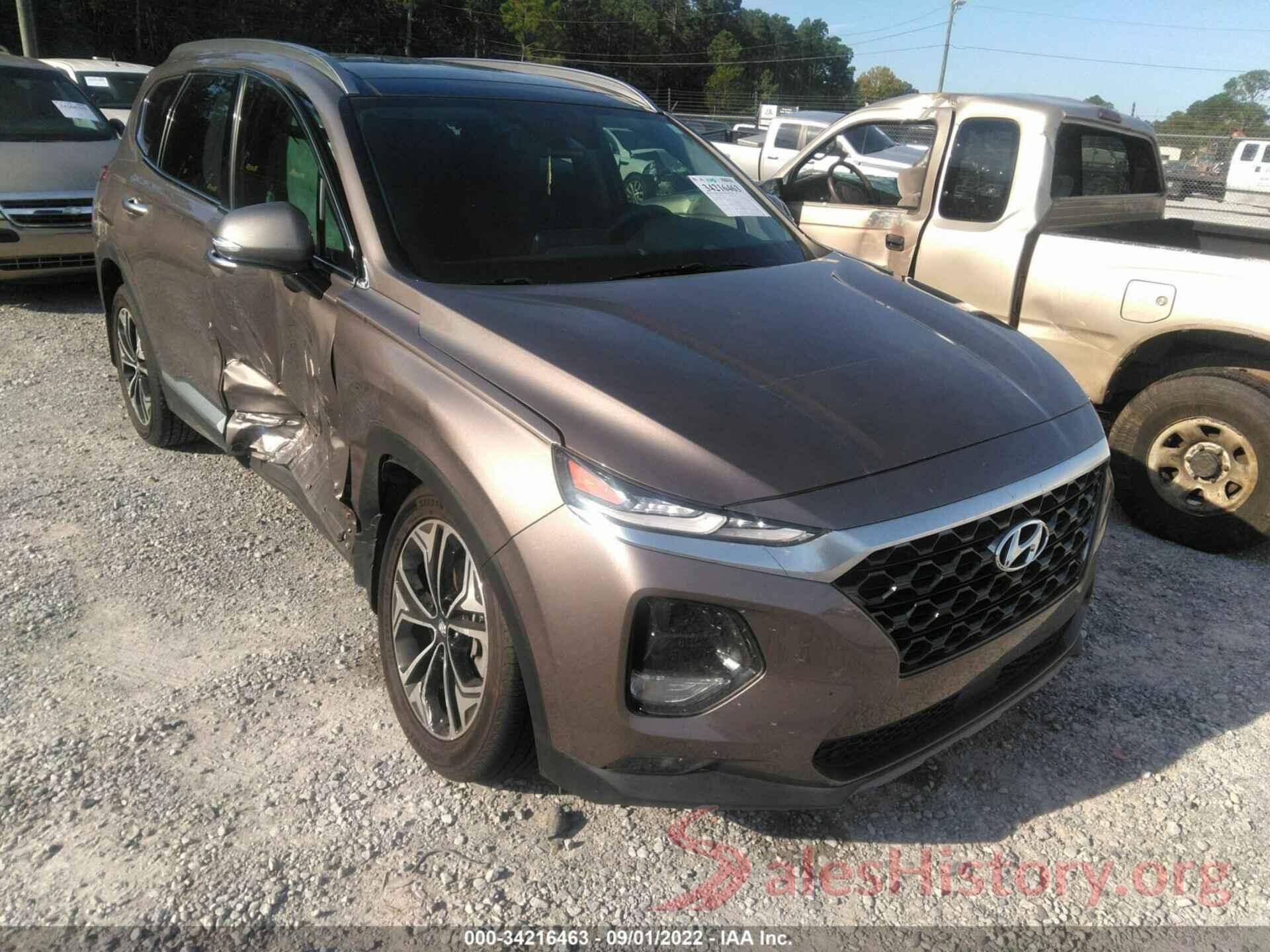 5NMS53AA3KH128321 2019 HYUNDAI SANTA FE