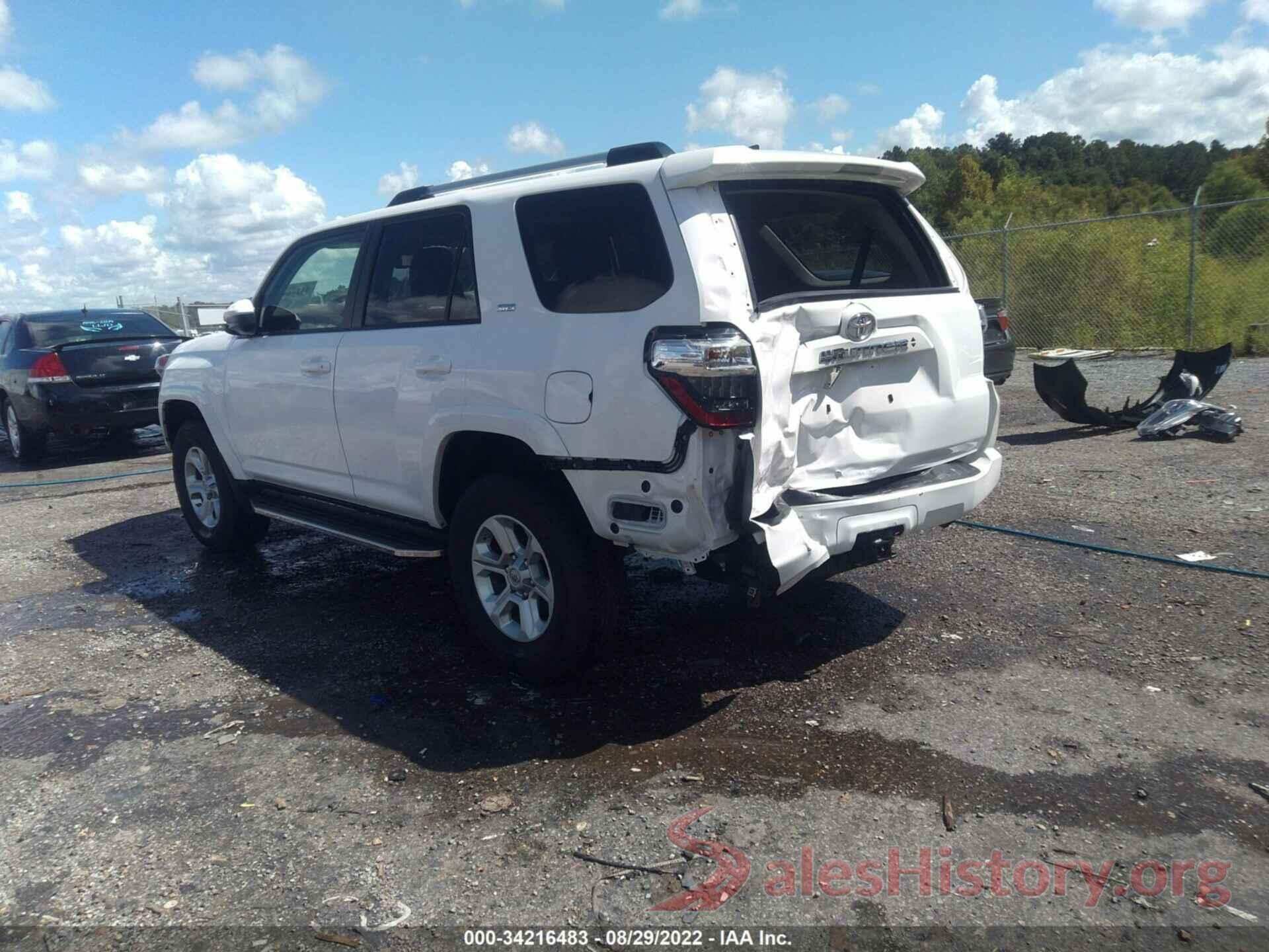 JTEMU5JR5M5940041 2021 TOYOTA 4RUNNER