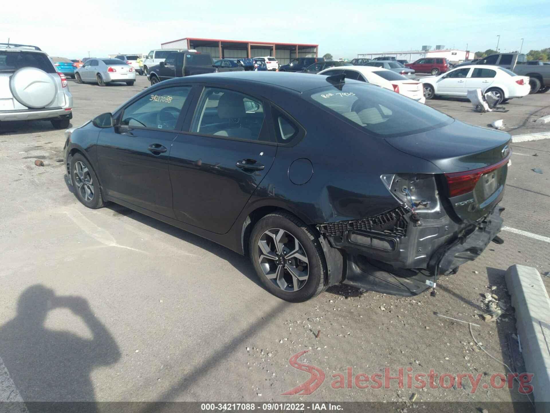 3KPF24AD7LE174978 2020 KIA FORTE