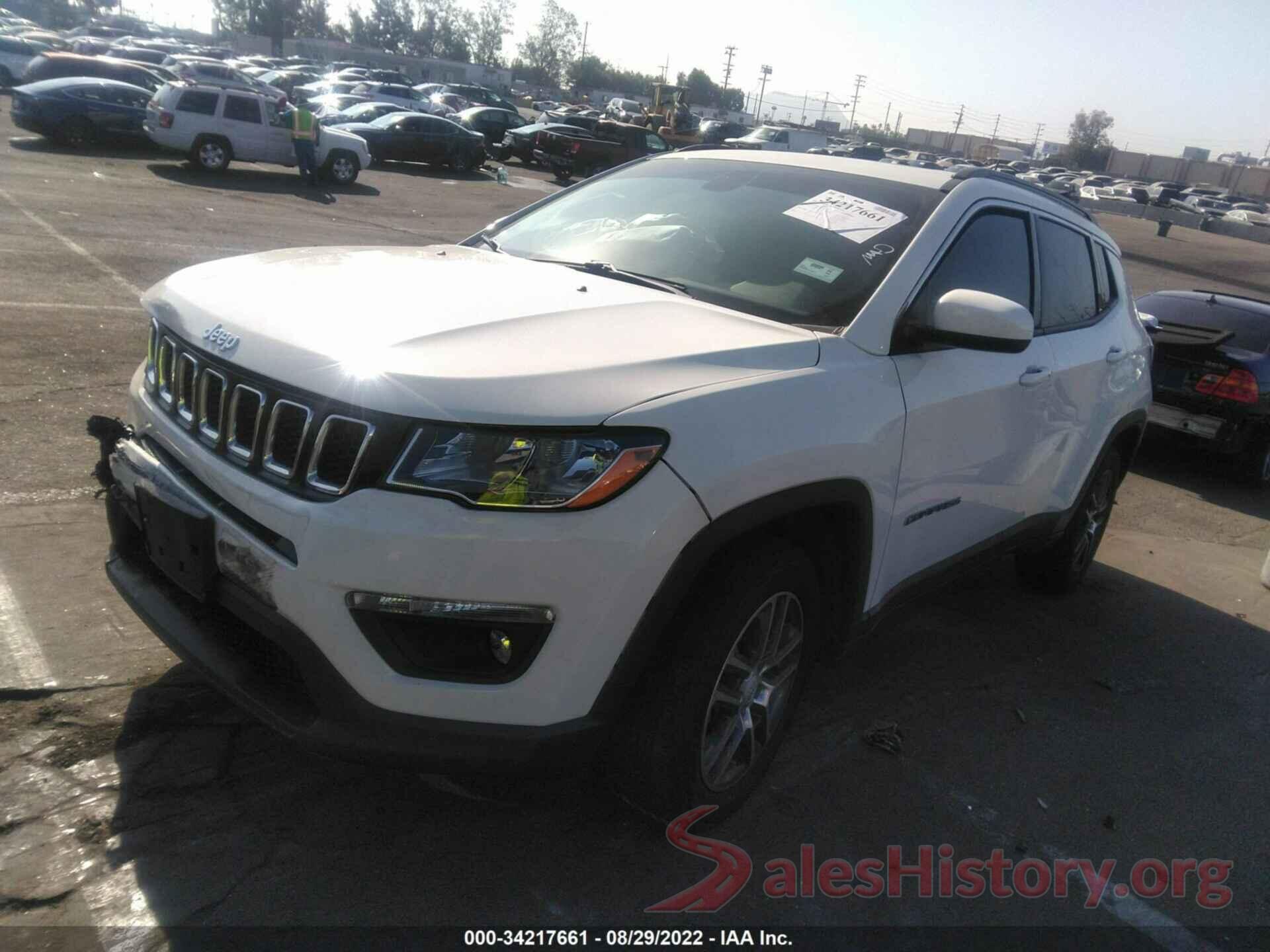 3C4NJCBB7KT706634 2019 JEEP COMPASS