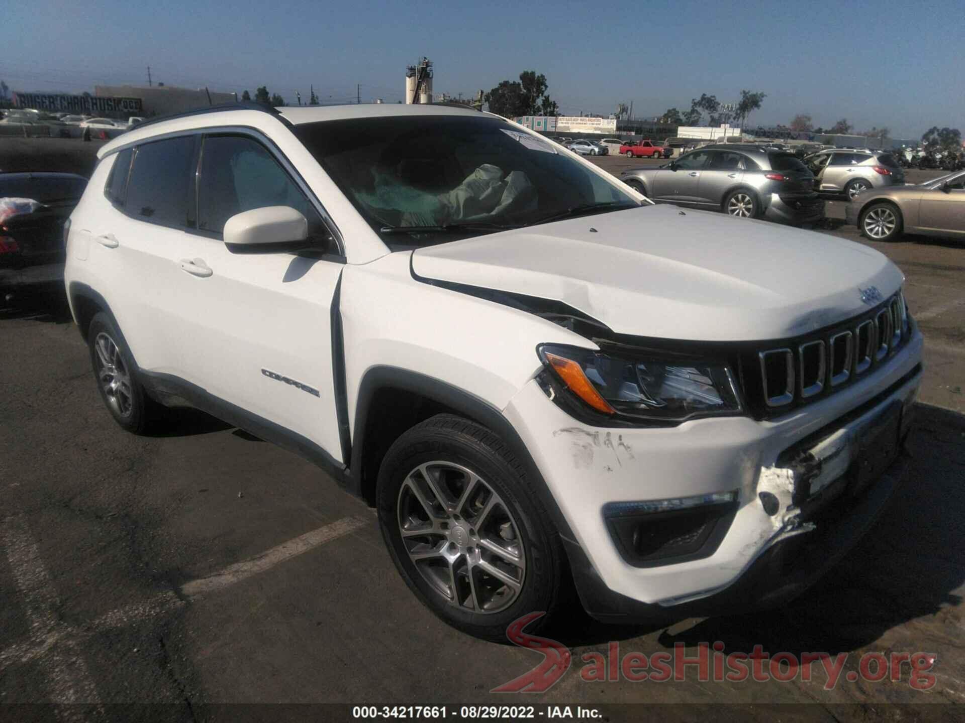 3C4NJCBB7KT706634 2019 JEEP COMPASS