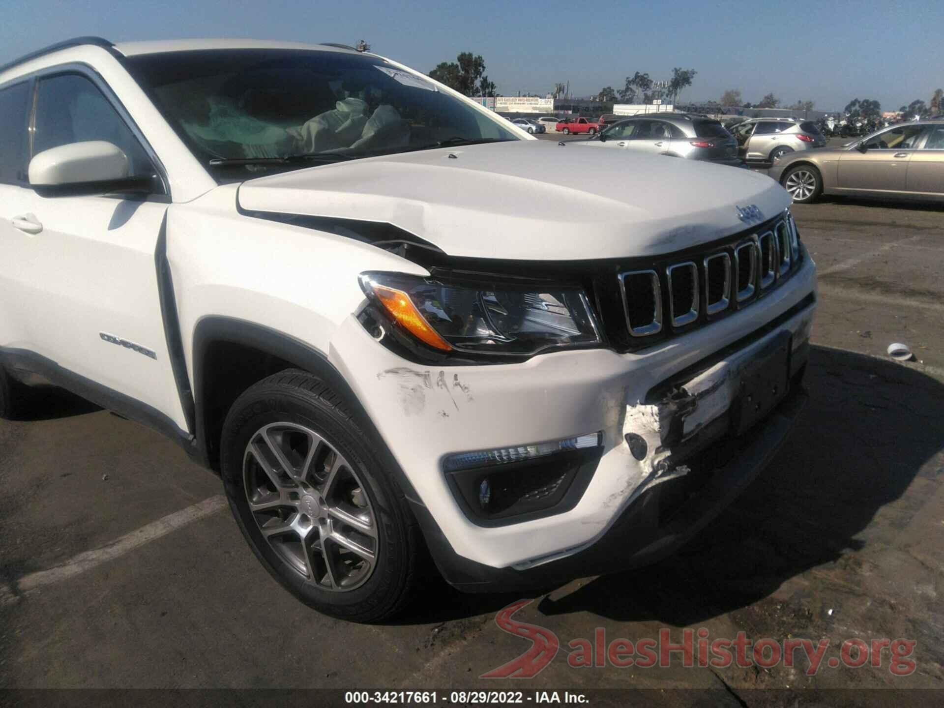 3C4NJCBB7KT706634 2019 JEEP COMPASS