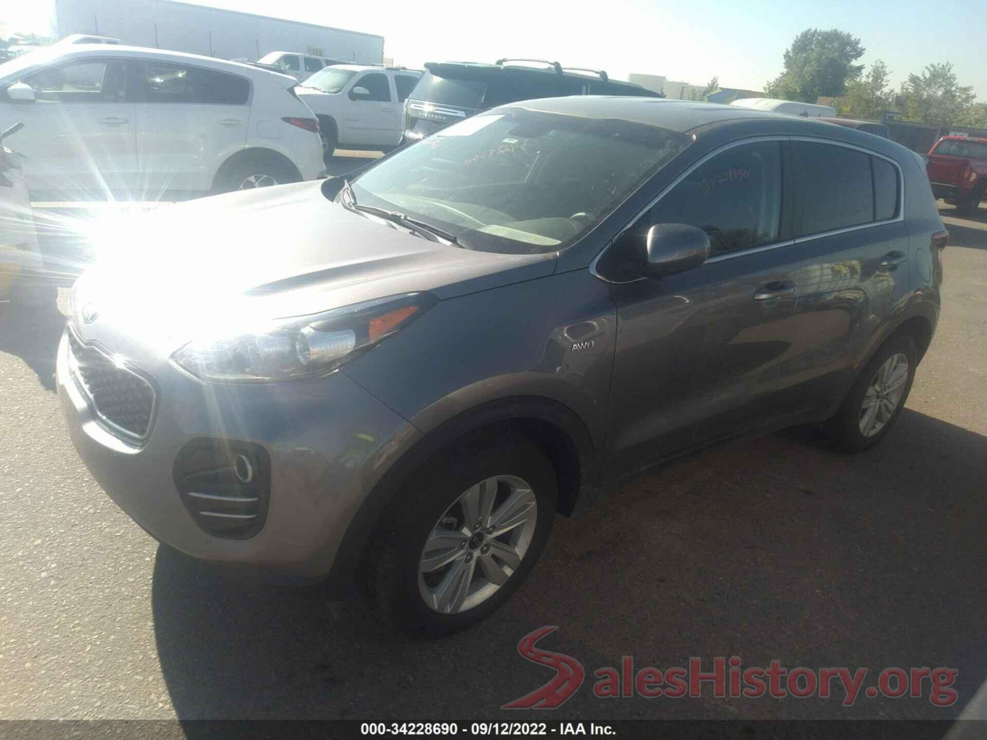 KNDPMCACXJ7444735 2018 KIA SPORTAGE