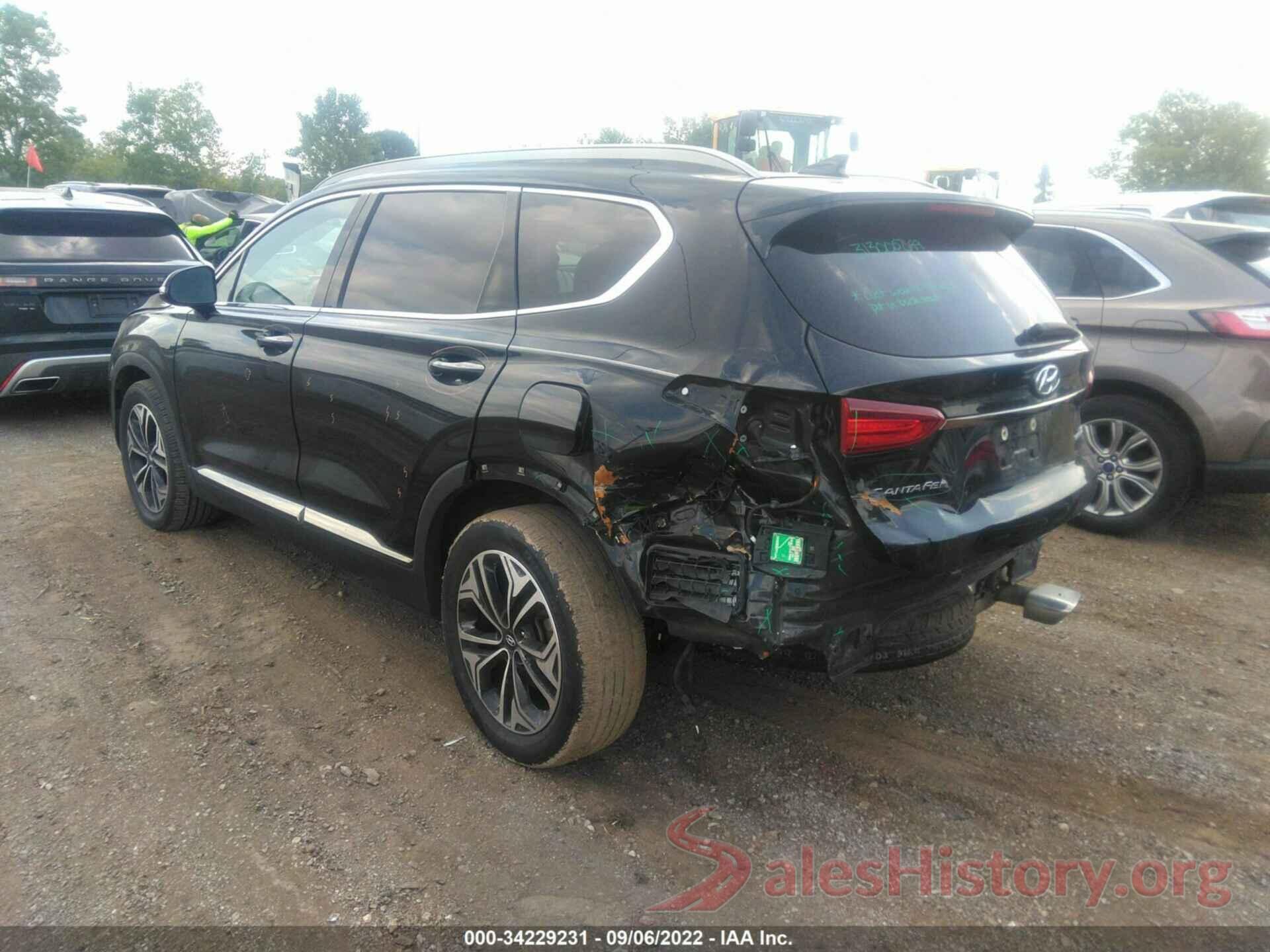 5NMS5CAA0KH016592 2019 HYUNDAI SANTA FE