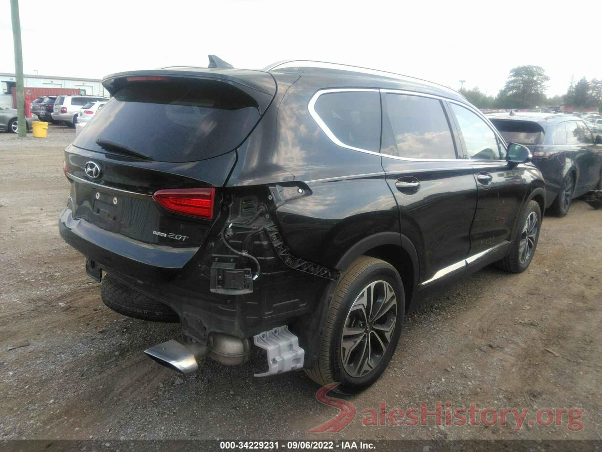 5NMS5CAA0KH016592 2019 HYUNDAI SANTA FE